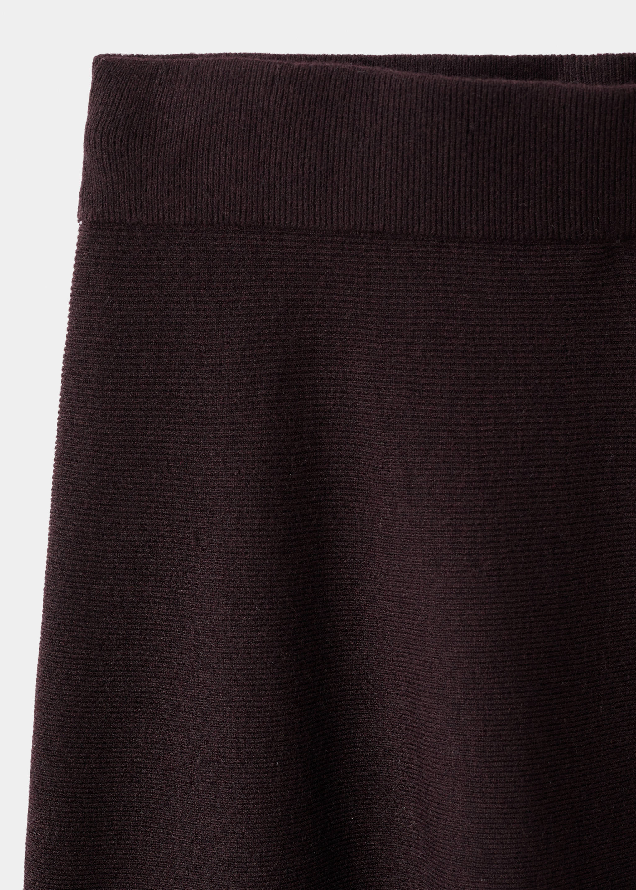 Wool-blend knitted skirt - Details of the article 8
