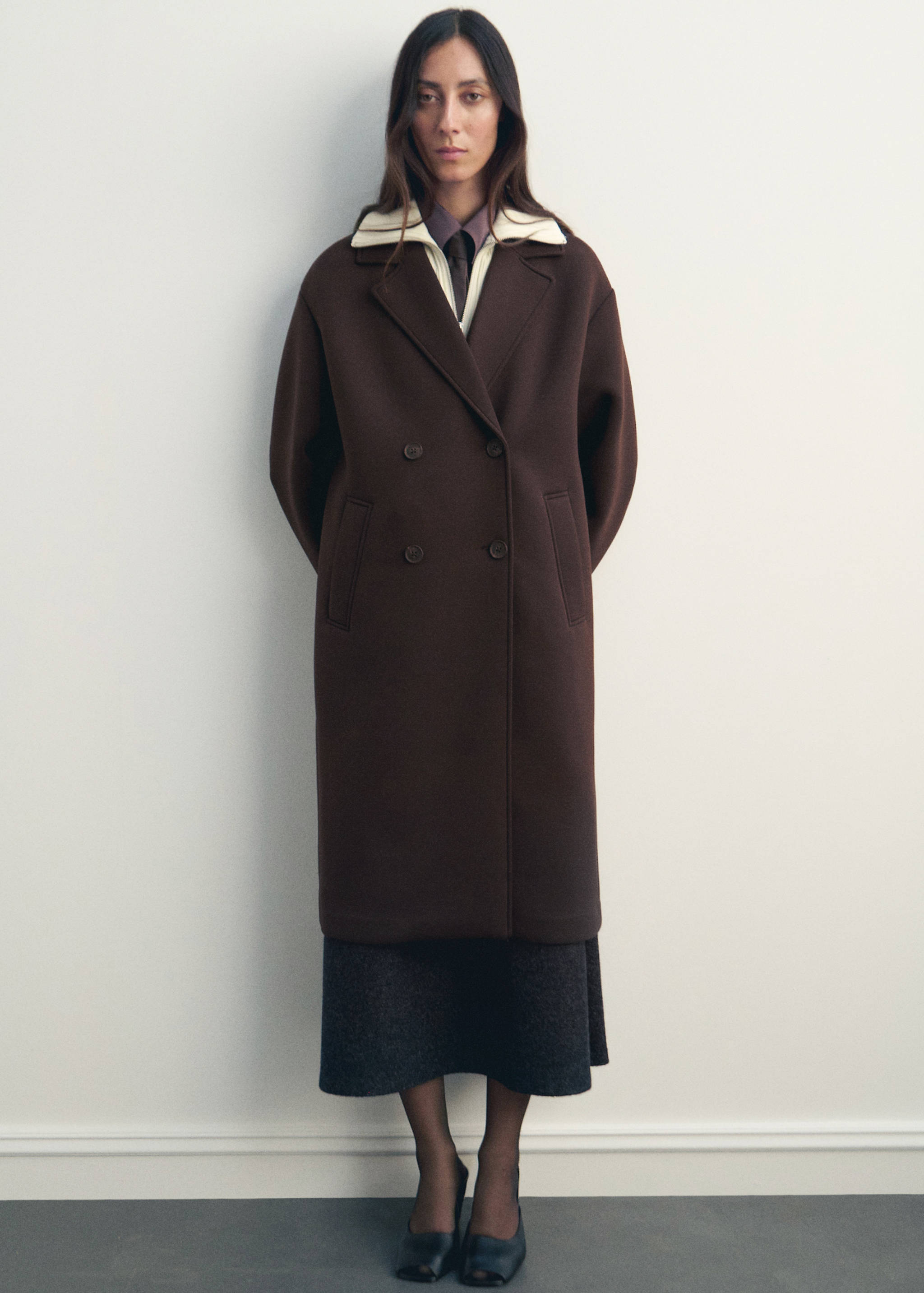 Long combined coat - General plane
