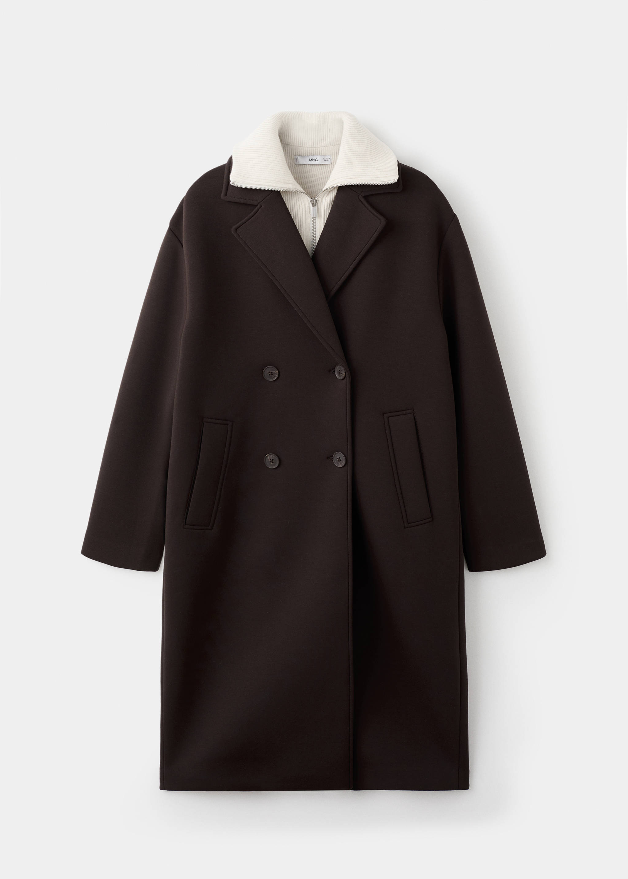 Long combined coat - Article without model
