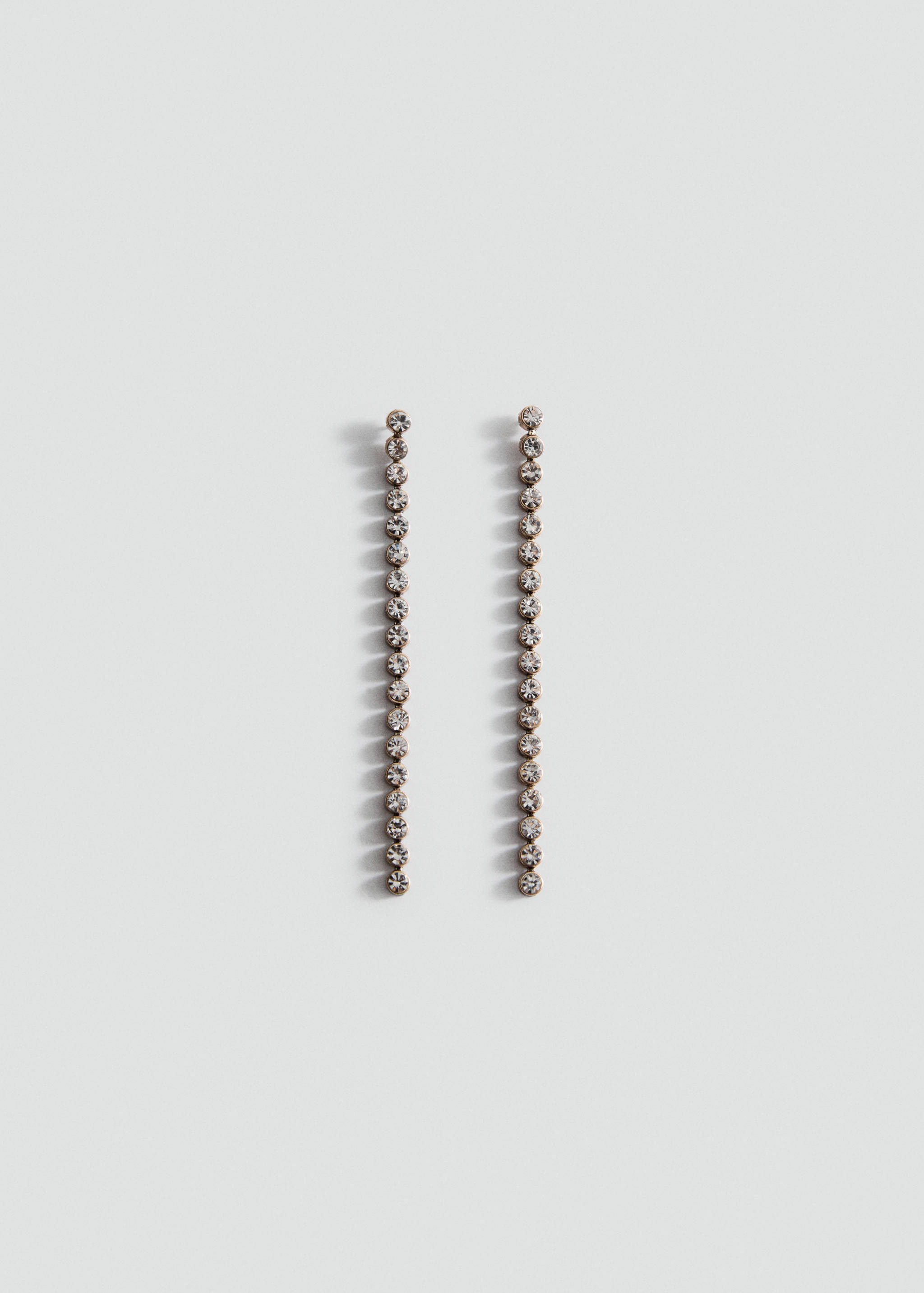 Boucles d'oreilles pendantes cristaux - Article sans modèle