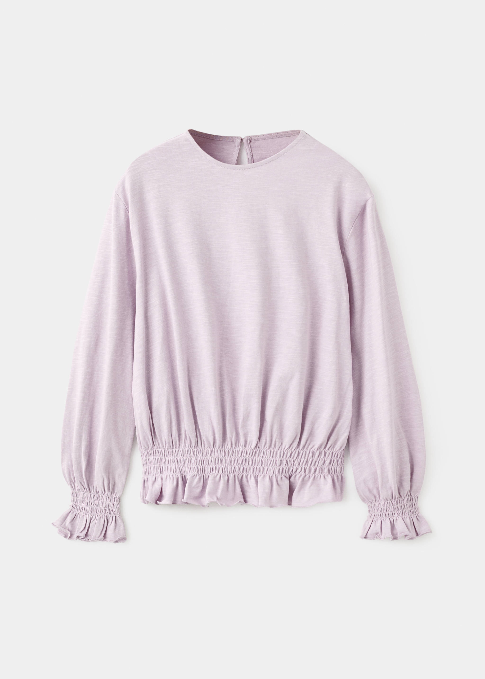 T-Shirt mit Raffdetails - Artikel ohne Model