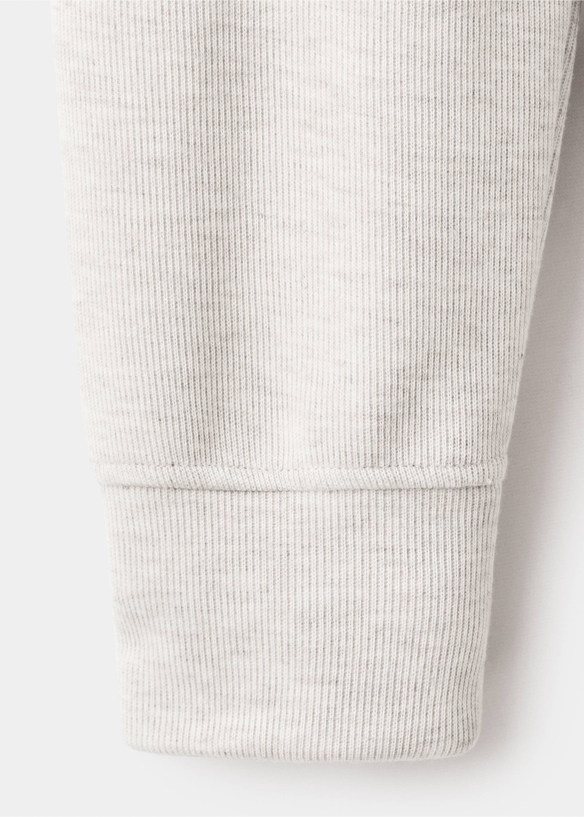 Regular-Fit-Polo-Sweatshirt - Detail des Artikels 0, Ecru. Ref: 17087897-00.