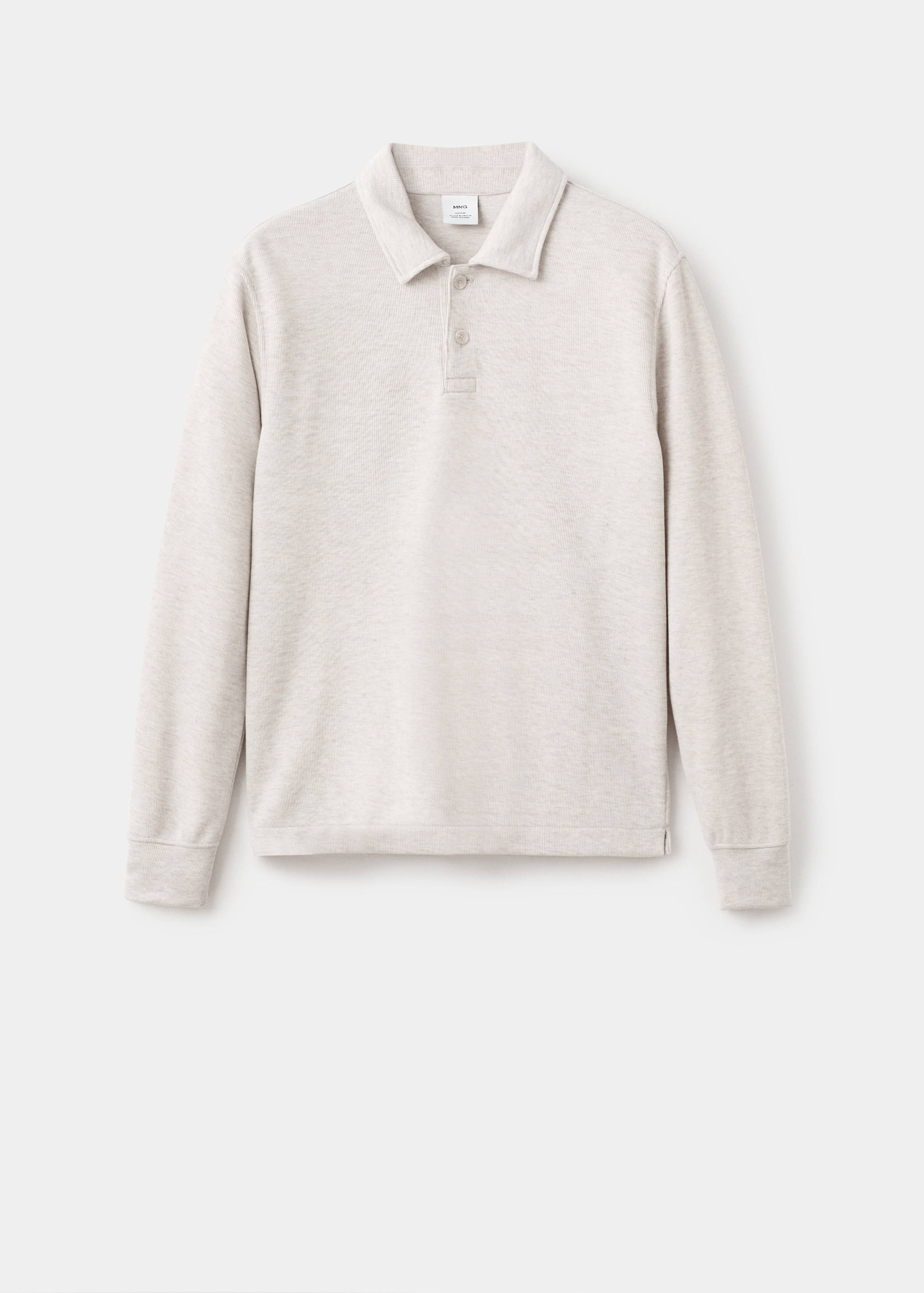 Regular-Fit-Polo-Sweatshirt - Artikel ohne Model