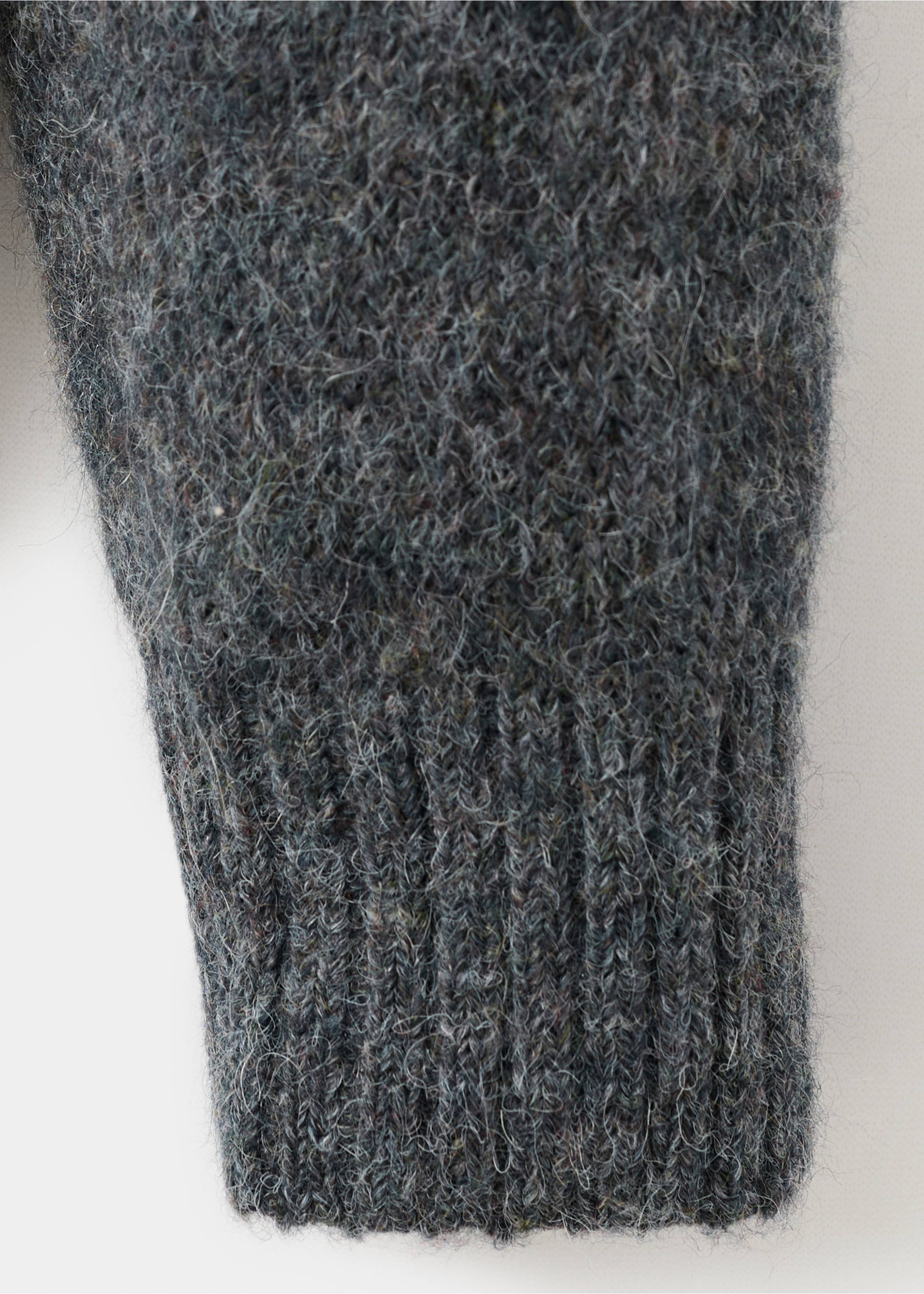 Knitted button cardigan - Details of the article 0, Indigo Blue. Ref: 17087898-00.