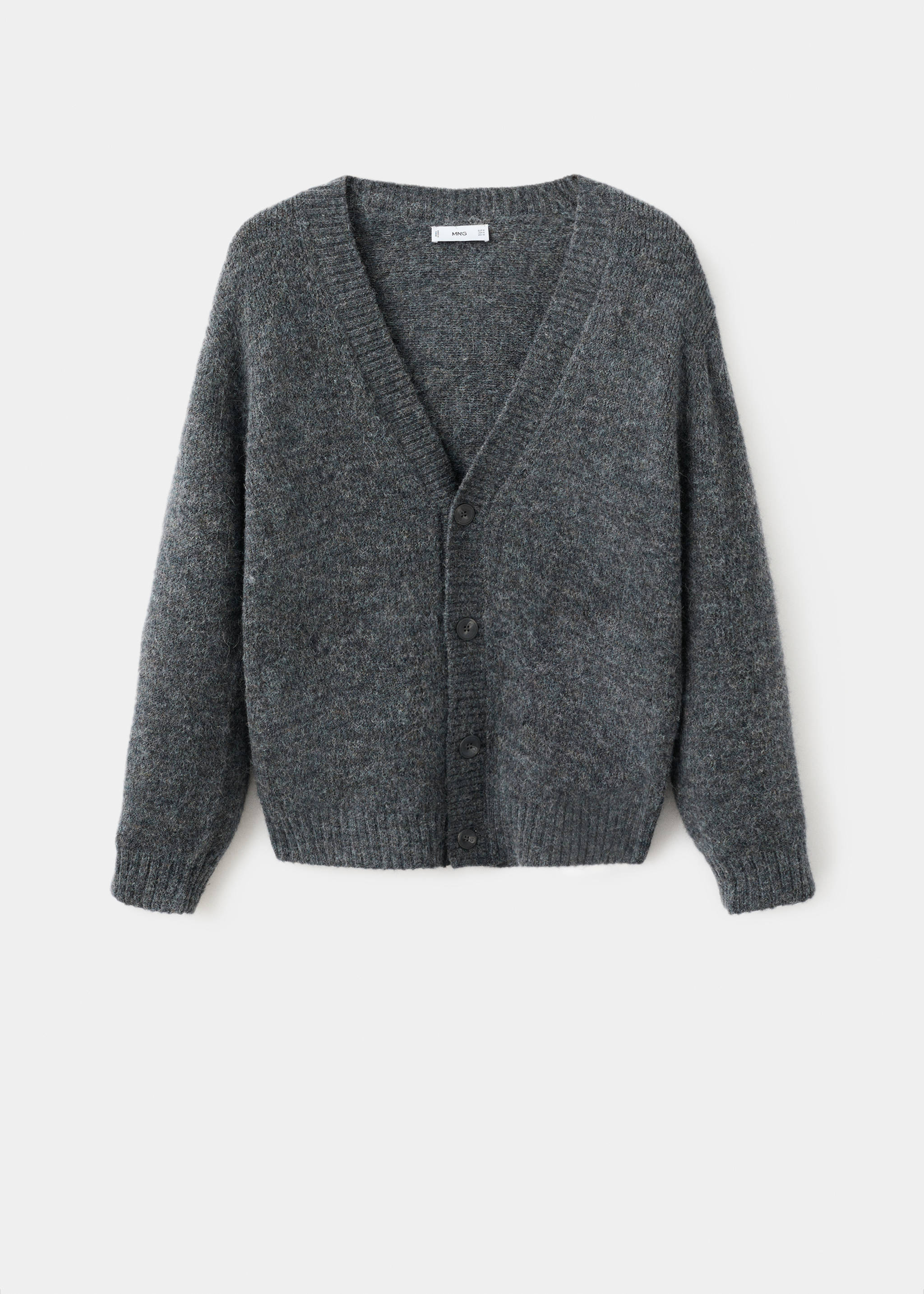 Knitted button cardigan - Article without model