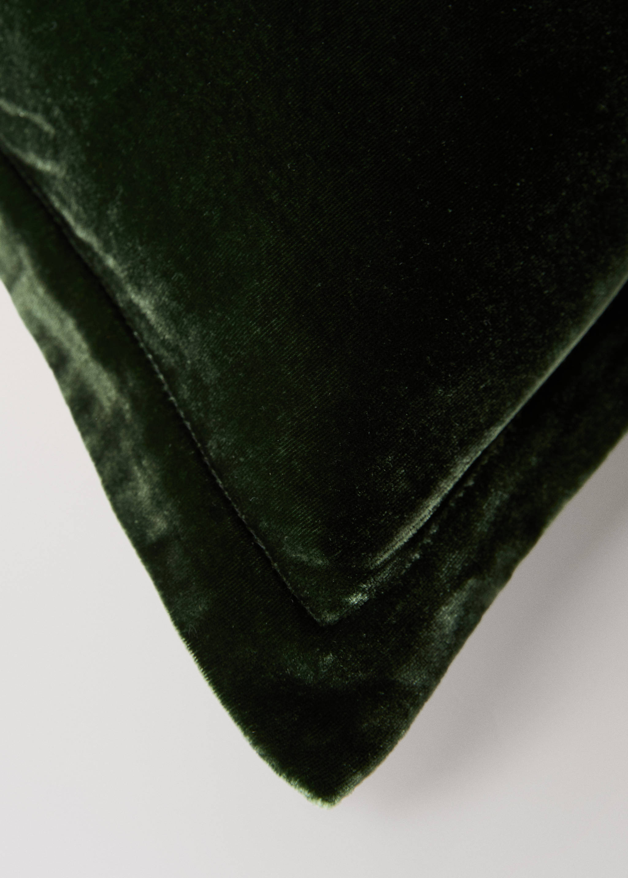Silk velvet cushion cover 45x45 cm - Details of the article 3