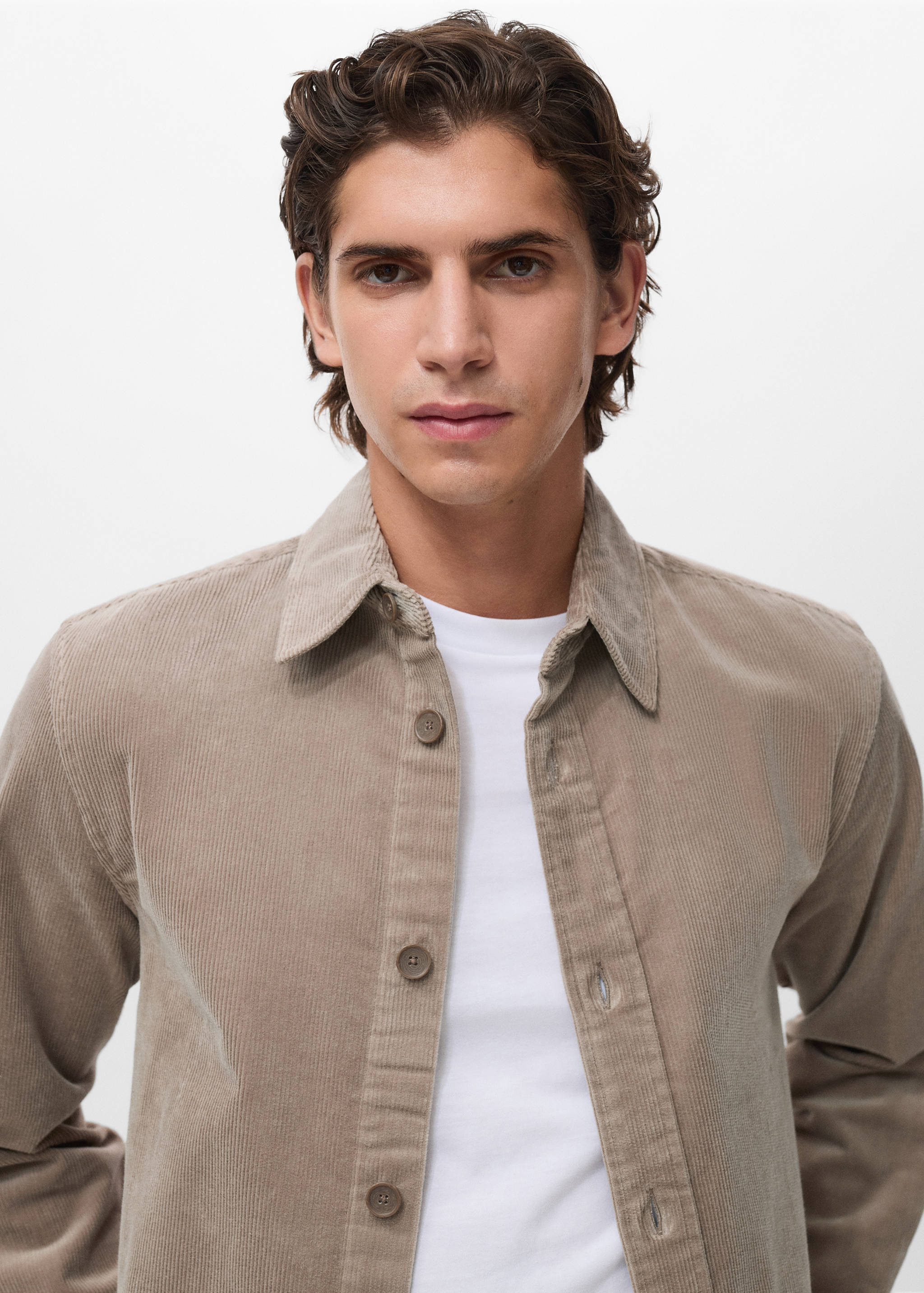 Cord-Overshirt aus Baumwolle - Detail des Artikels 1