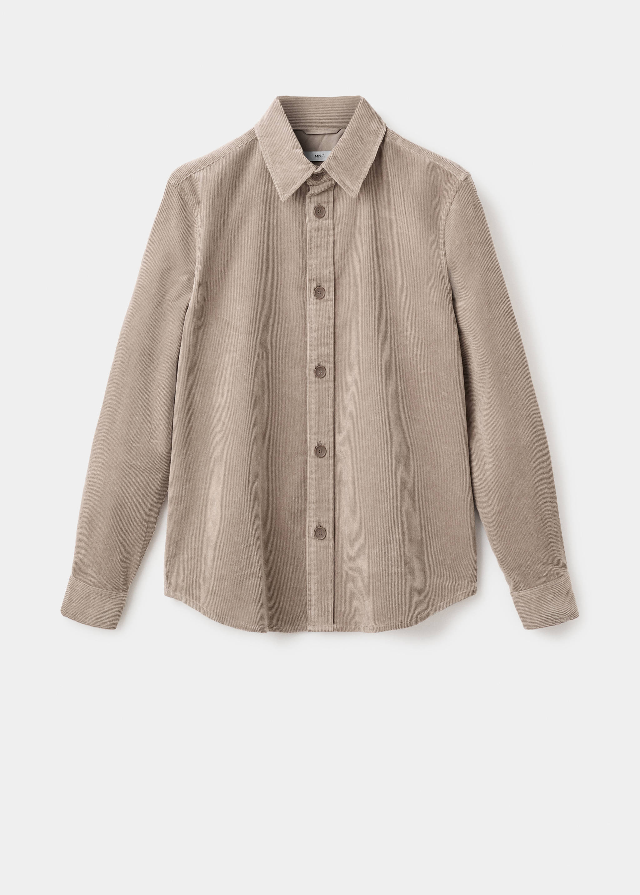 Cord-Overshirt aus Baumwolle - Artikel ohne Model