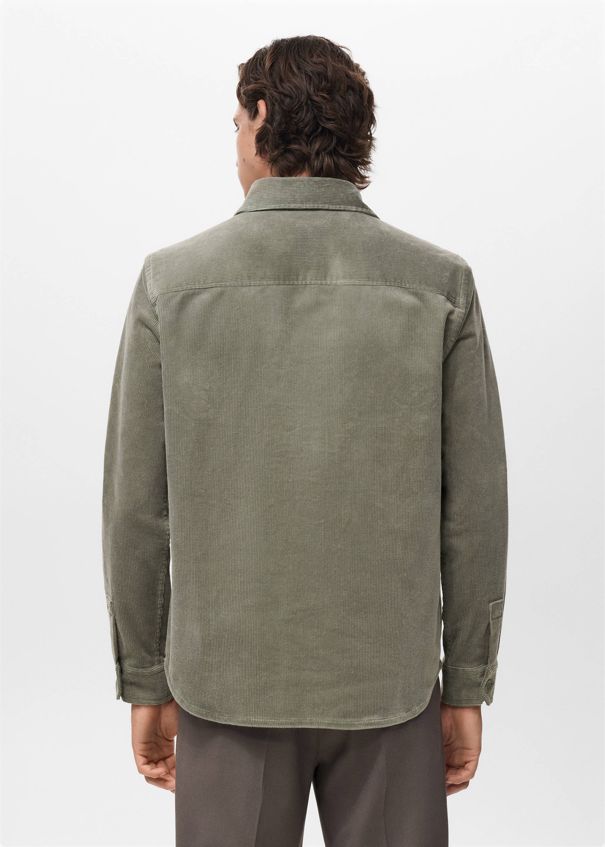 Sobrecamisa algodón pana - Reverso del artículo