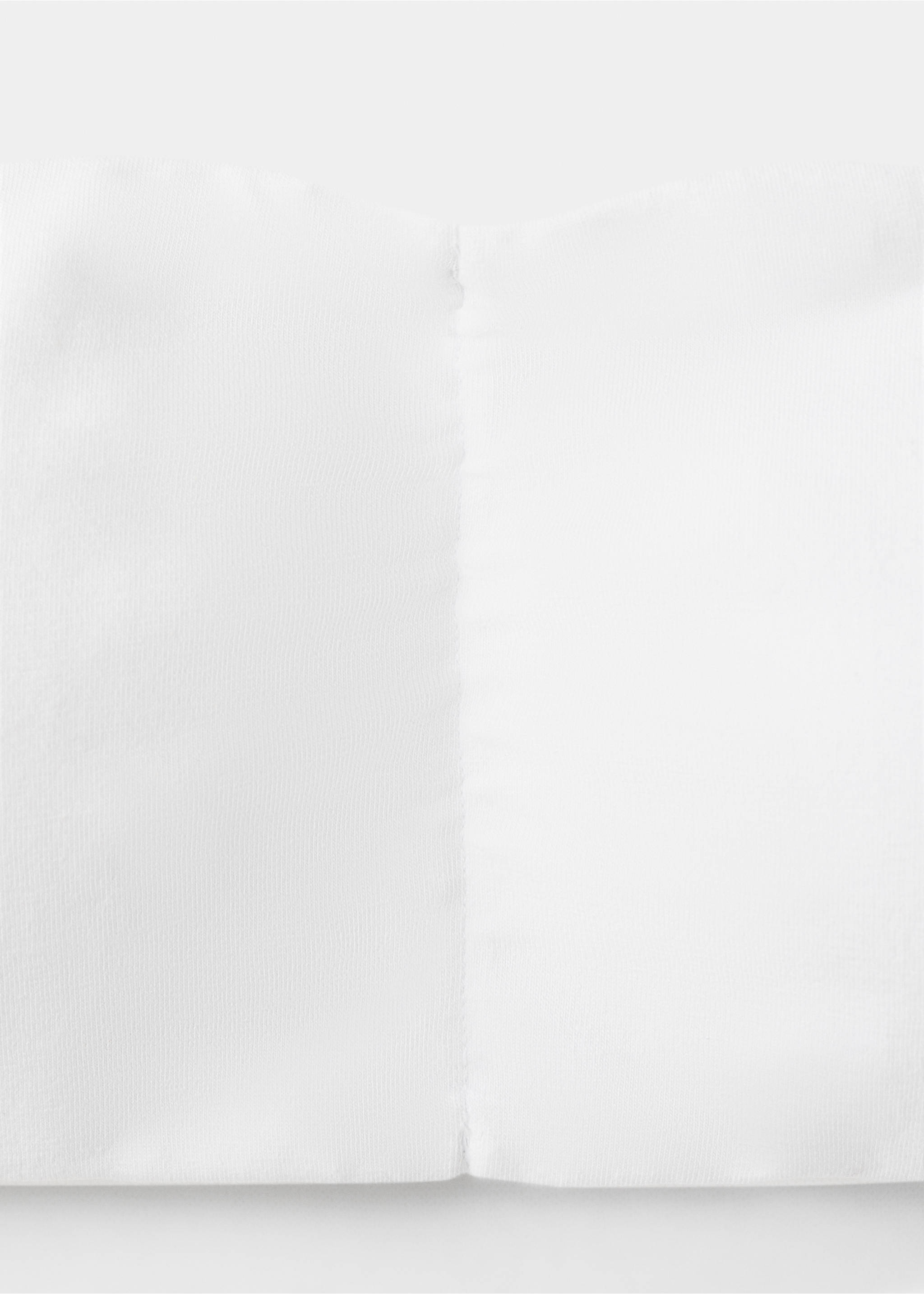 Bandeau top - Detalji artikla 8, Bjeličasta. Ref: 17087911-00.