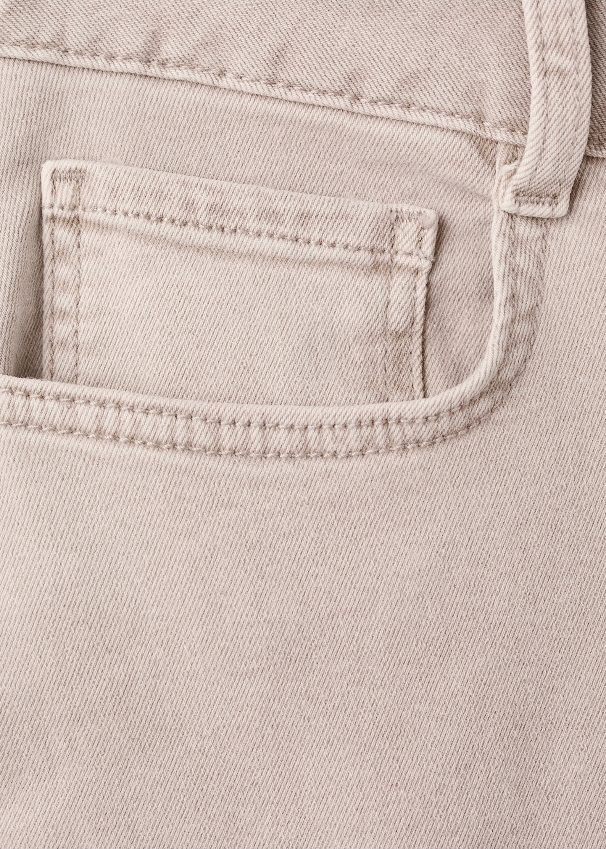 Low-rise balloon jeans - Details of the article 0, Beige. Ref: 17088268-00.