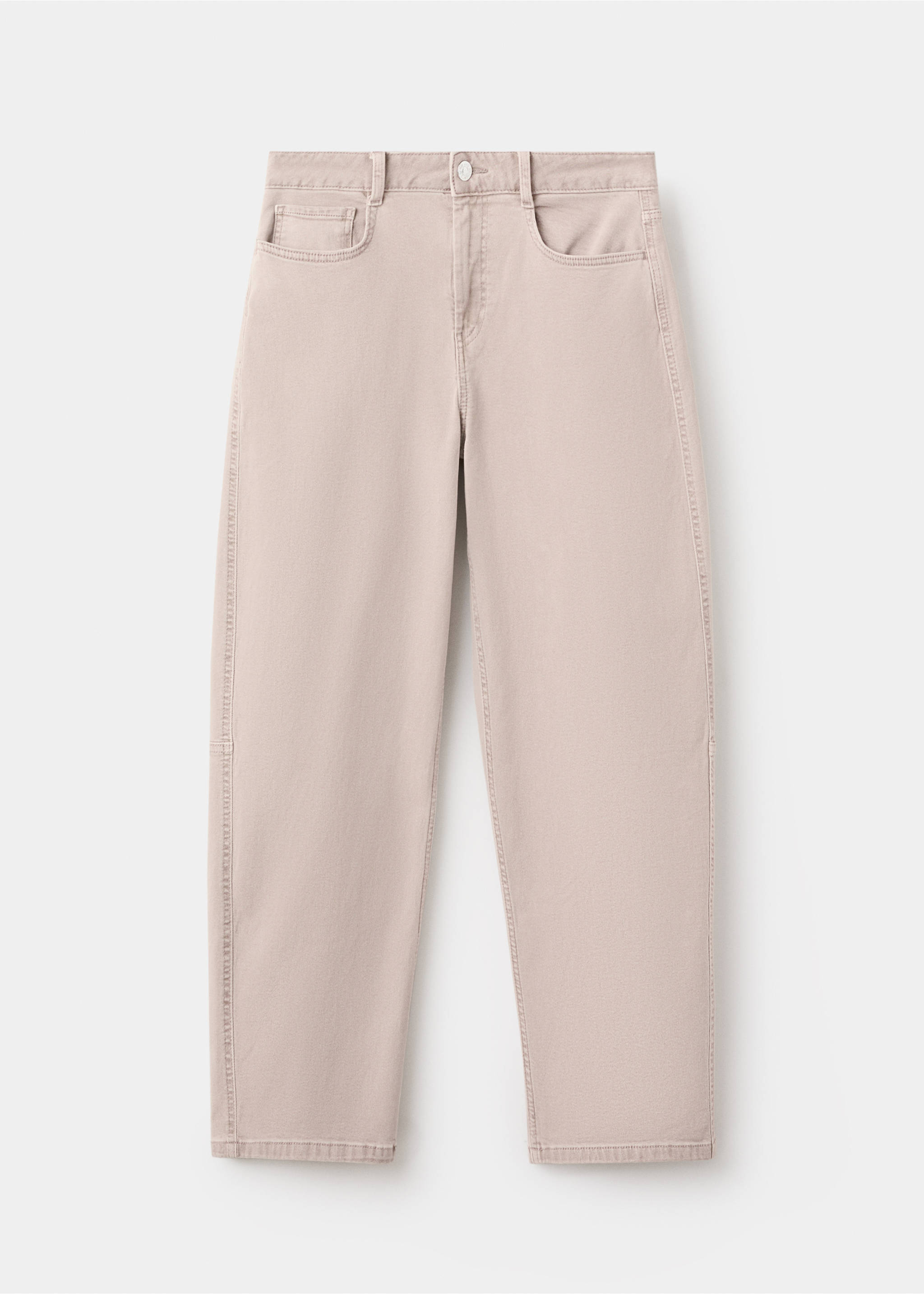 Low-rise balloon jeans - Article without model, Beige. Ref: 17088268-00.