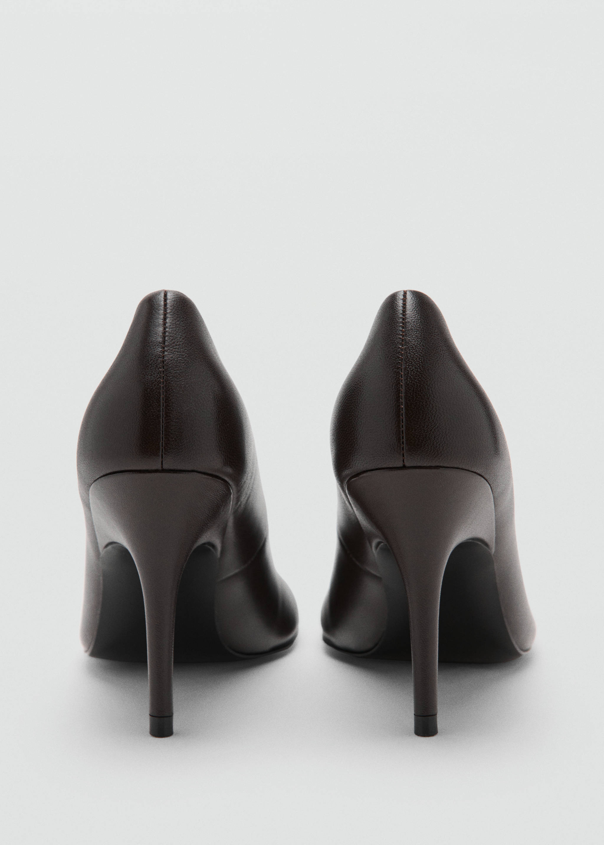 Chaussures à talon en cuir bout pointu - Détail de l'article 1