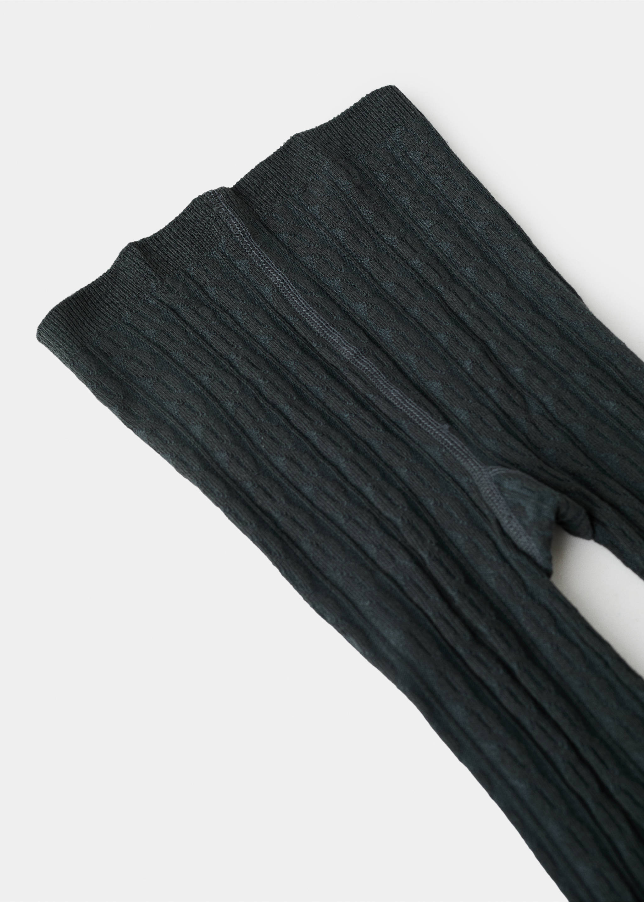 Cotton stockings - Details of the article 8, Dark Green. Ref: 17088287-00.