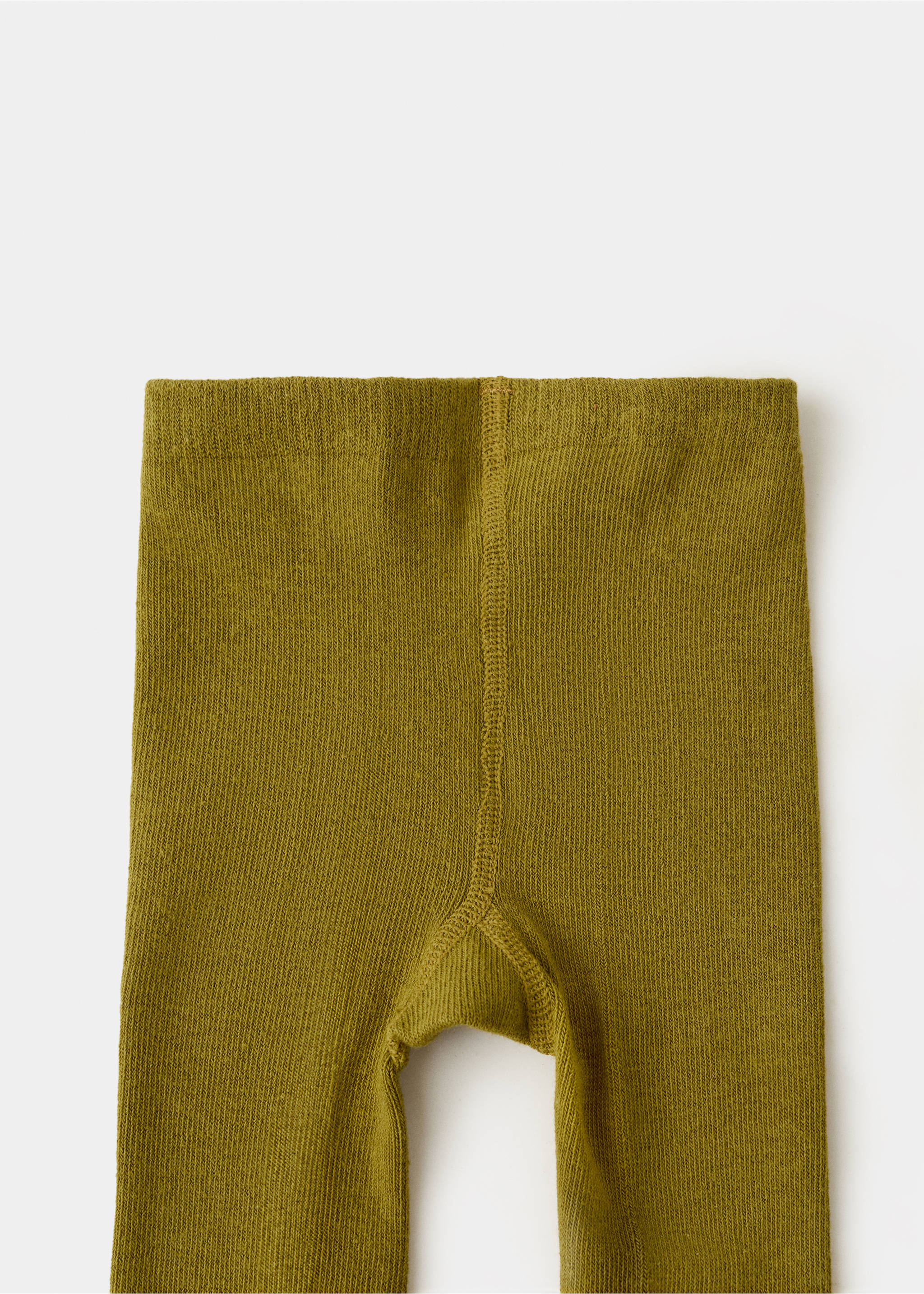 Knitted tights - Reverse of the article, Green. Ref: 17088635-00.