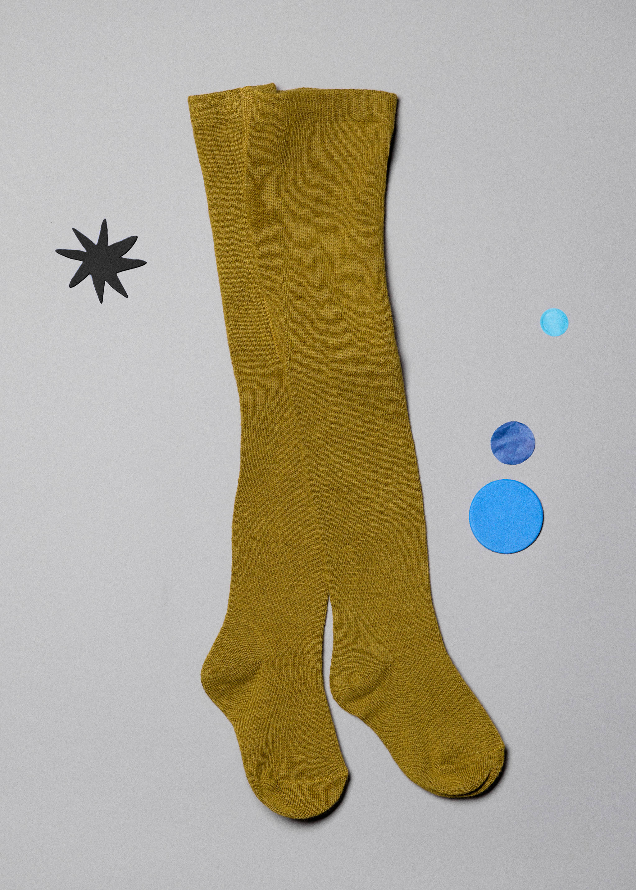 Knitted tights - Details of the article 5, Green. Ref: 17088635-00.