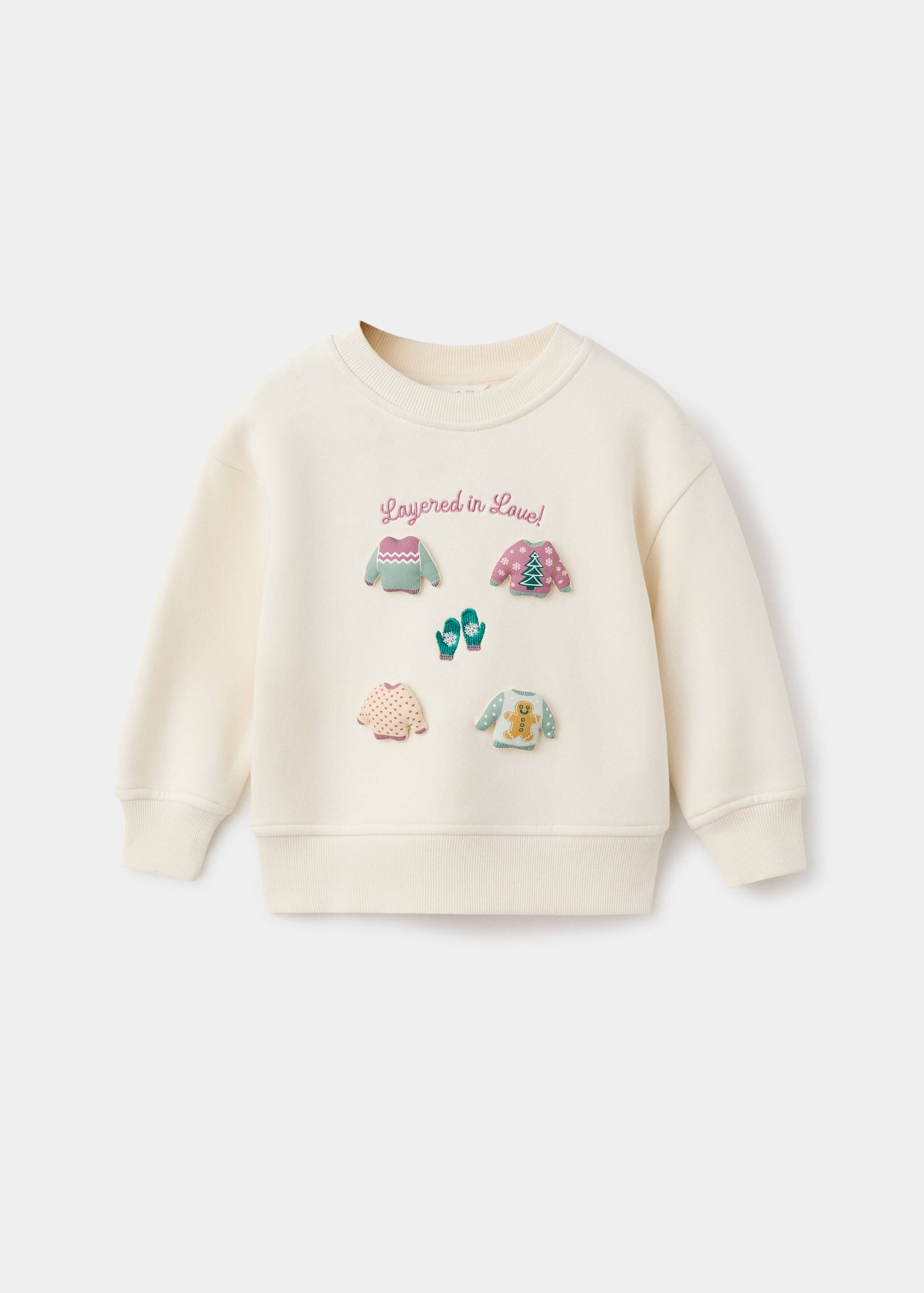 Patch sweatshirt - Article without model