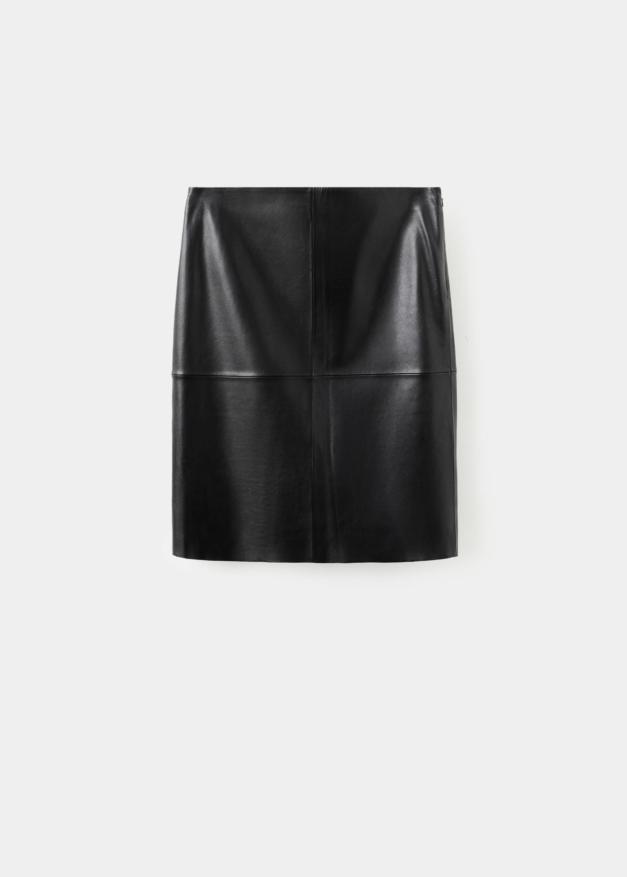 Leather pencil skirt - Article without model