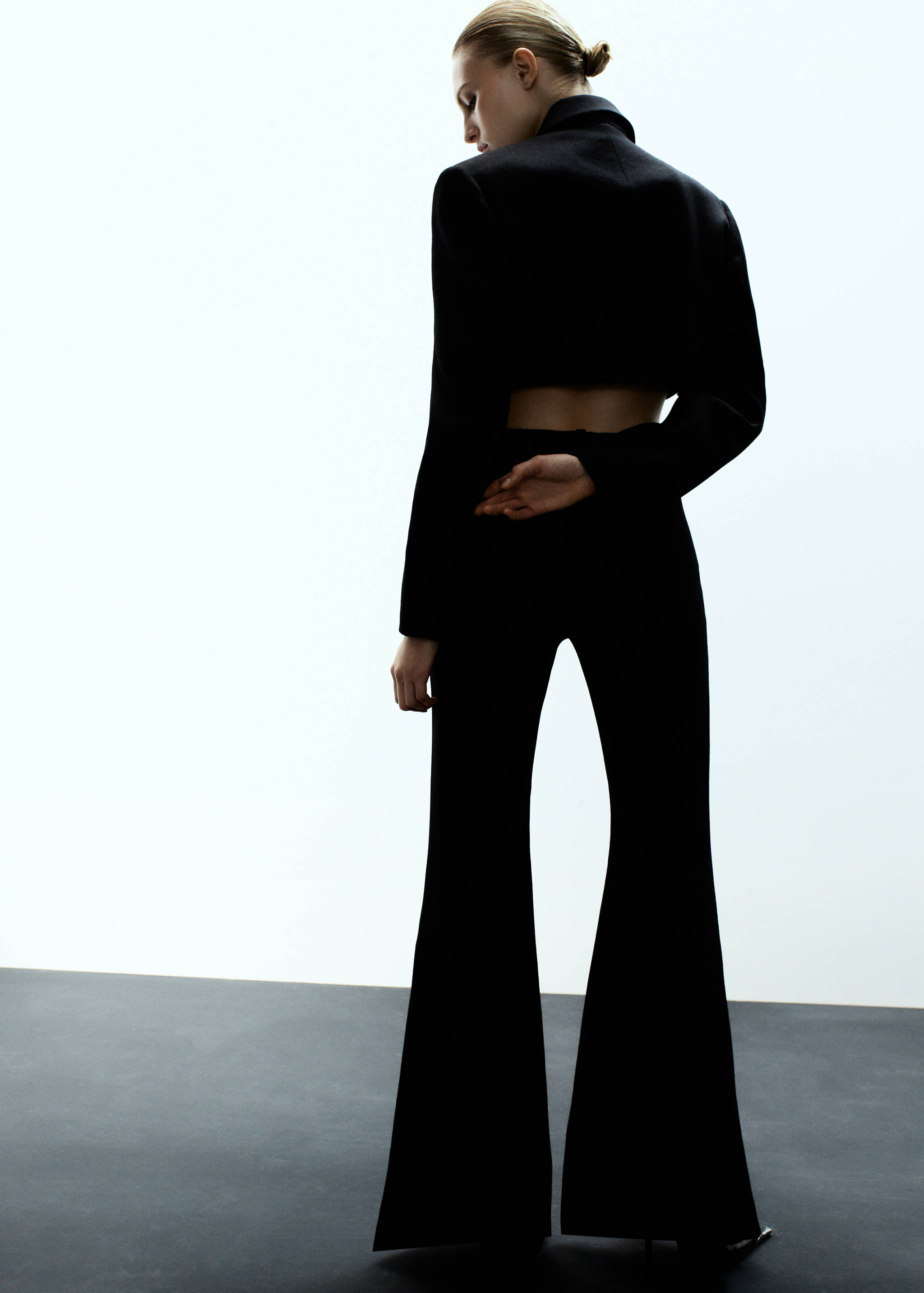 Pantalón traje lana - Reverso del artículo