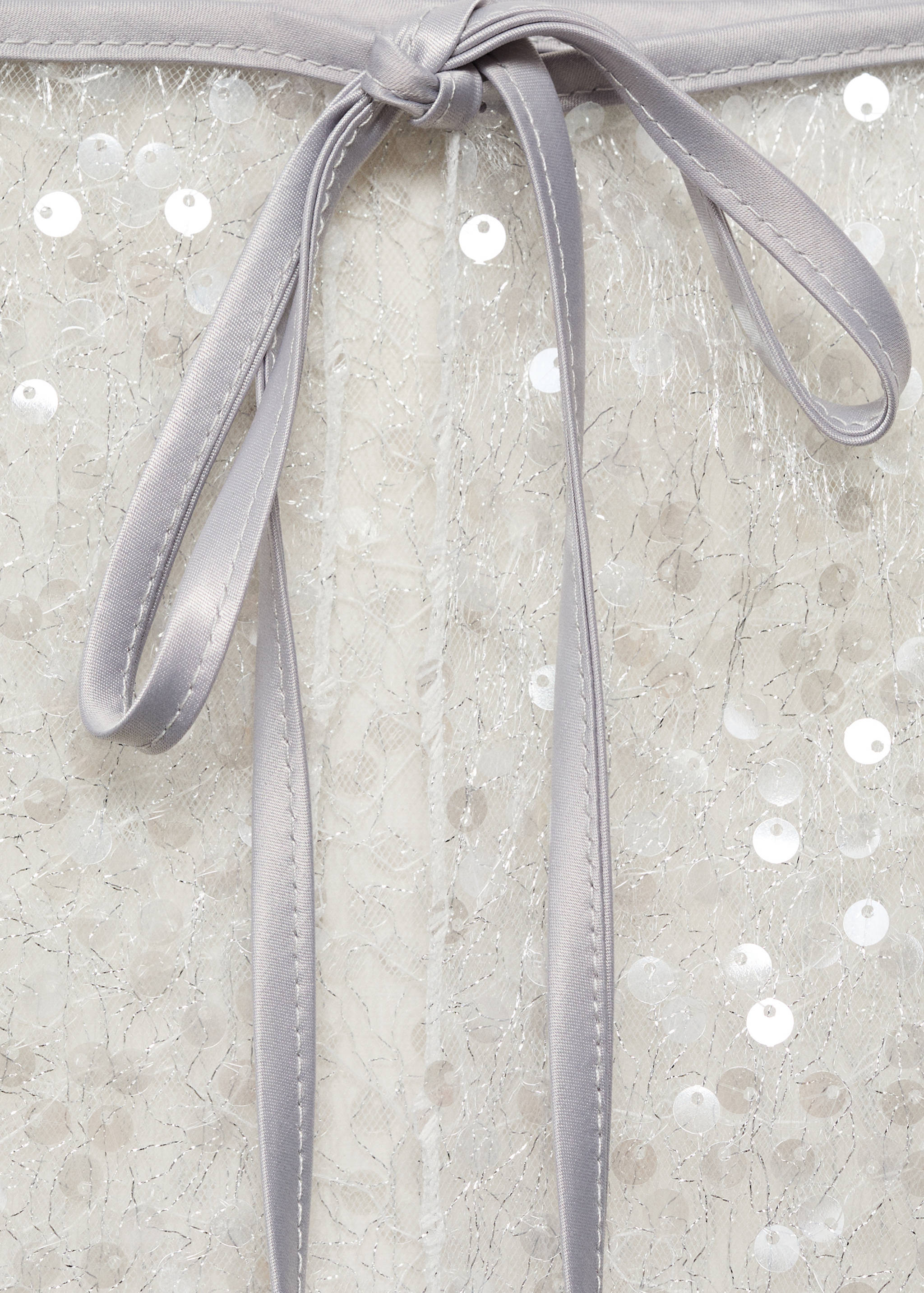 Pareo met pailletten - Middenvlak