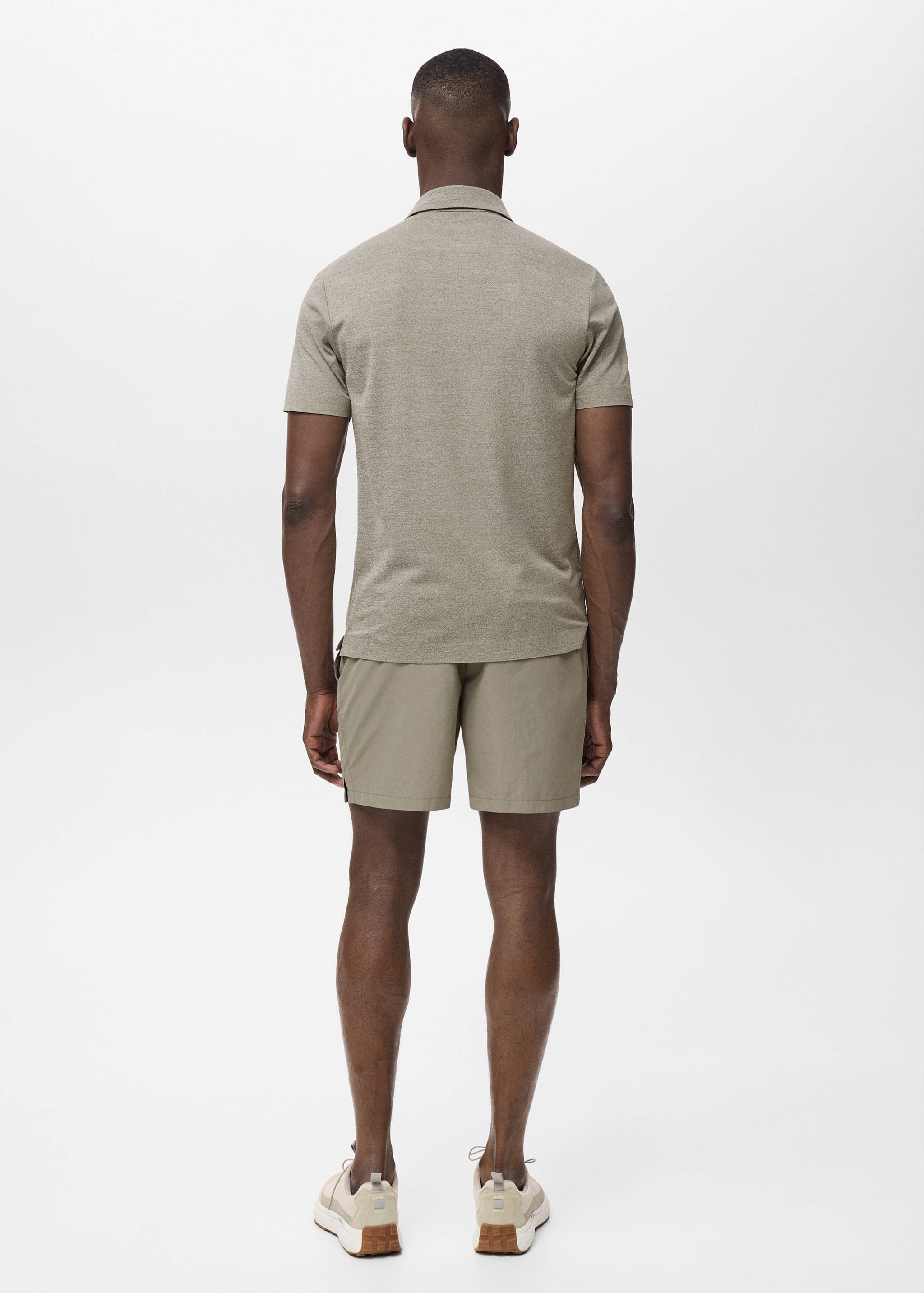 COOLMAX® slim fit polo shirt - Reverse of the article