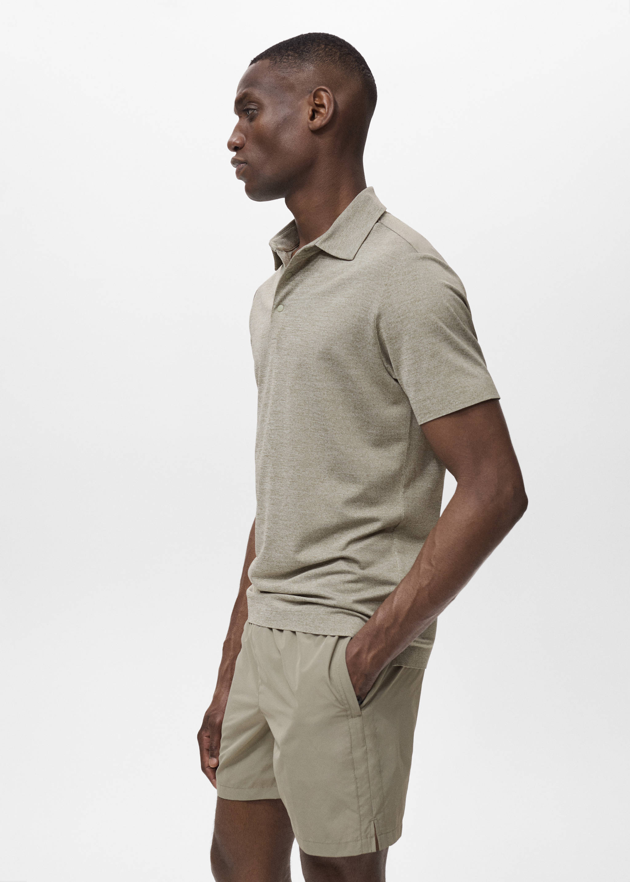 COOLMAX® slim fit polo shirt - Details of the article 2