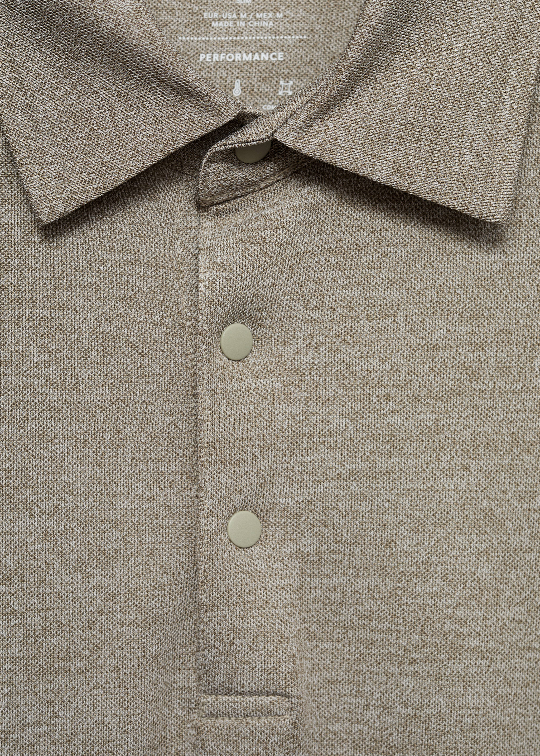 COOLMAX® slim fit polo shirt - Details of the article 8