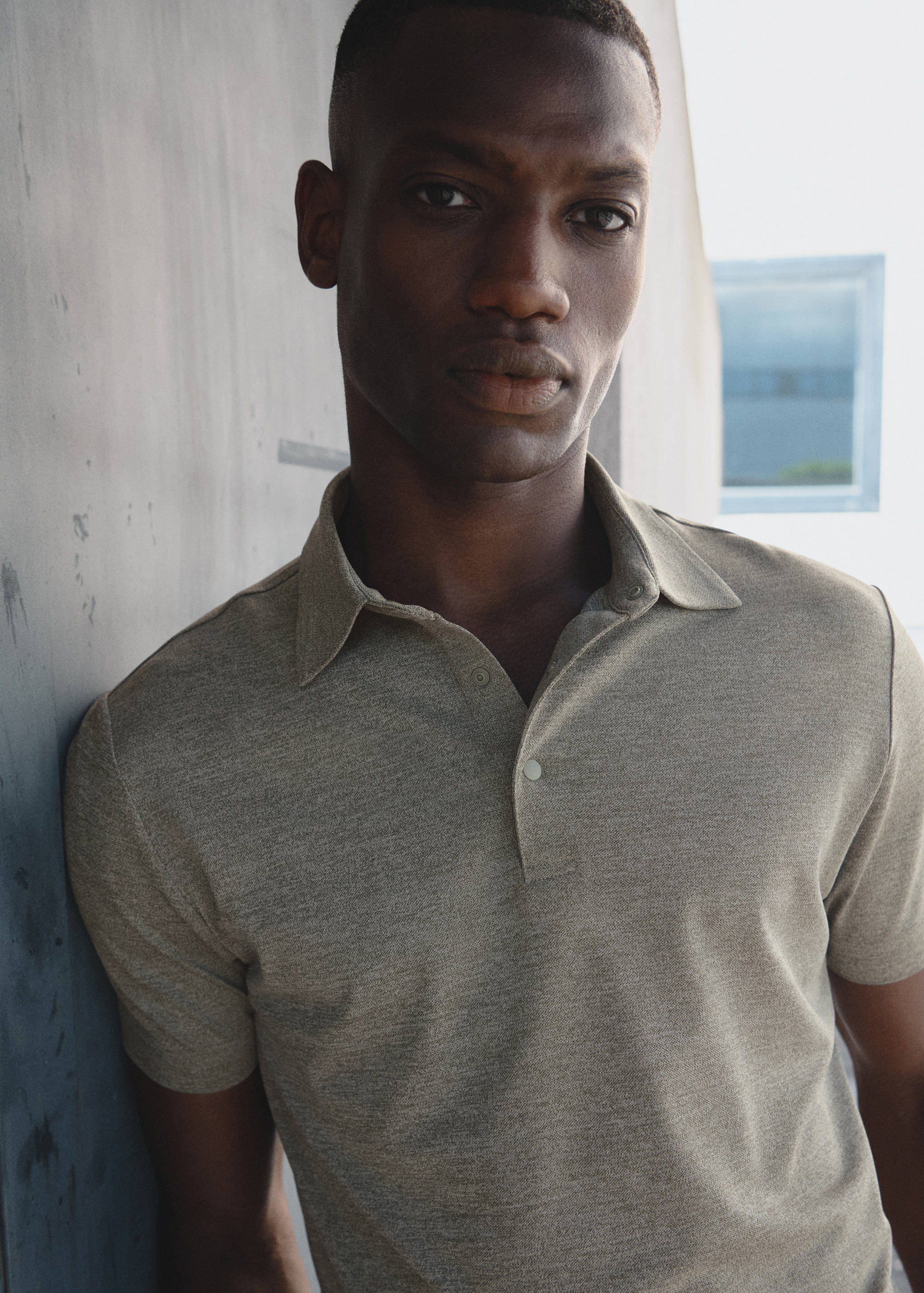 COOLMAX® slim fit polo shirt - Details of the article 3