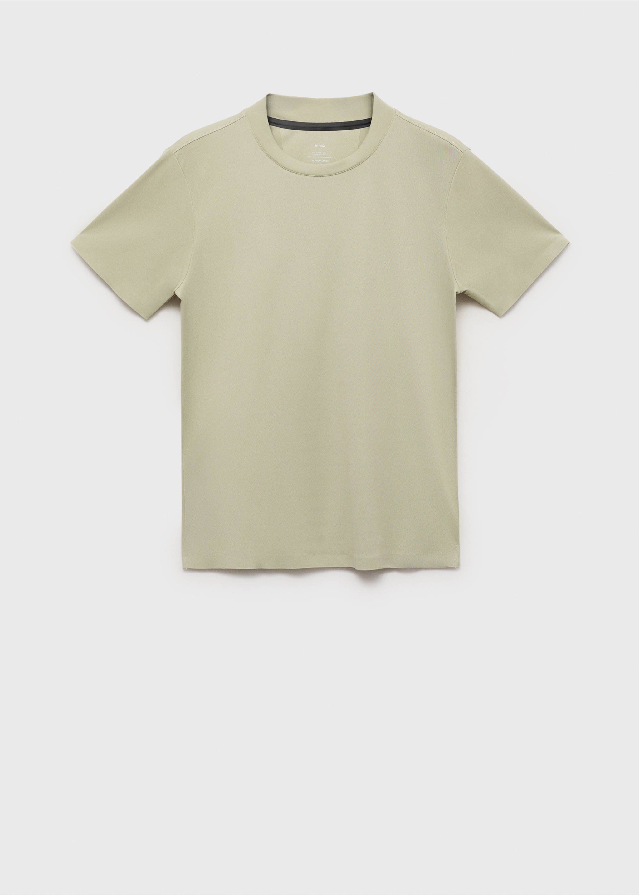 T-shirt slim-fit COOLMAX® - Article sans modèle, Vert menthe. Ref: 17091134-00.