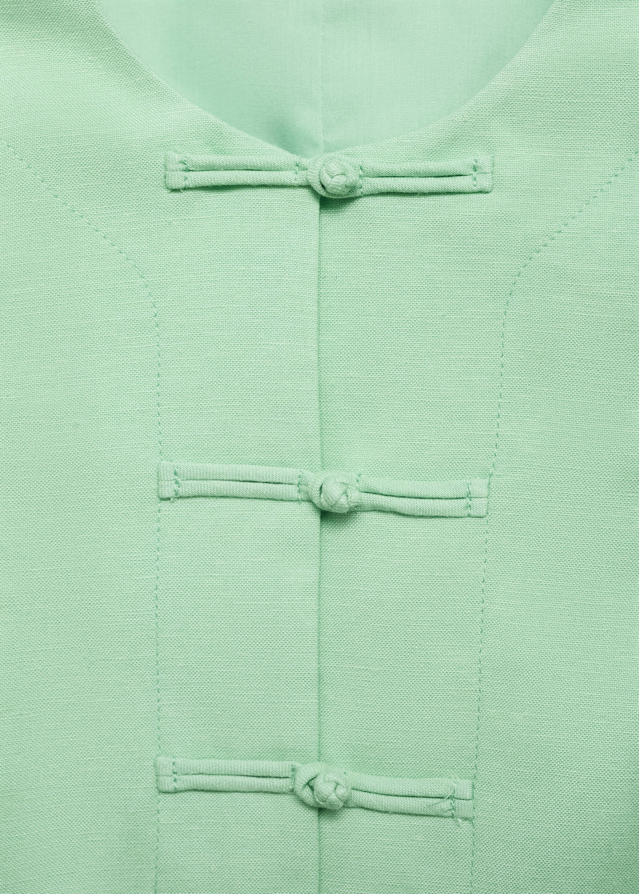 Gilet de costume lin mélangé - Détail de l'article 0