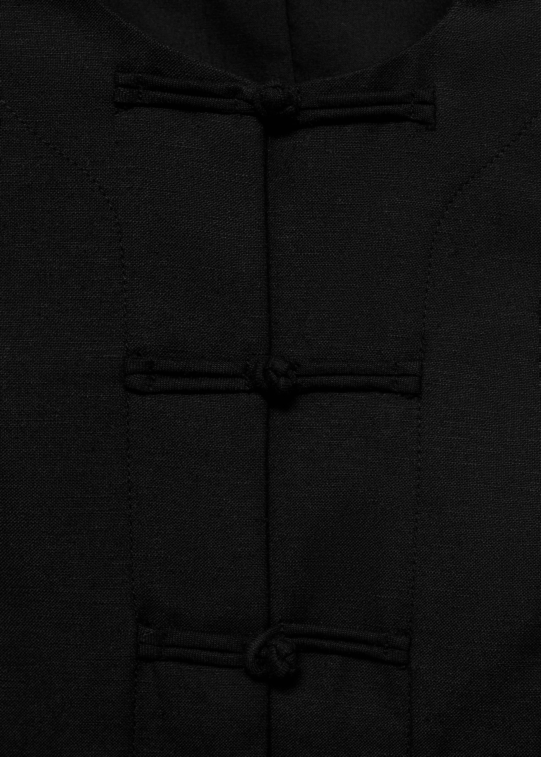 Gilet de costume lin mélangé - Détail de l'article 0