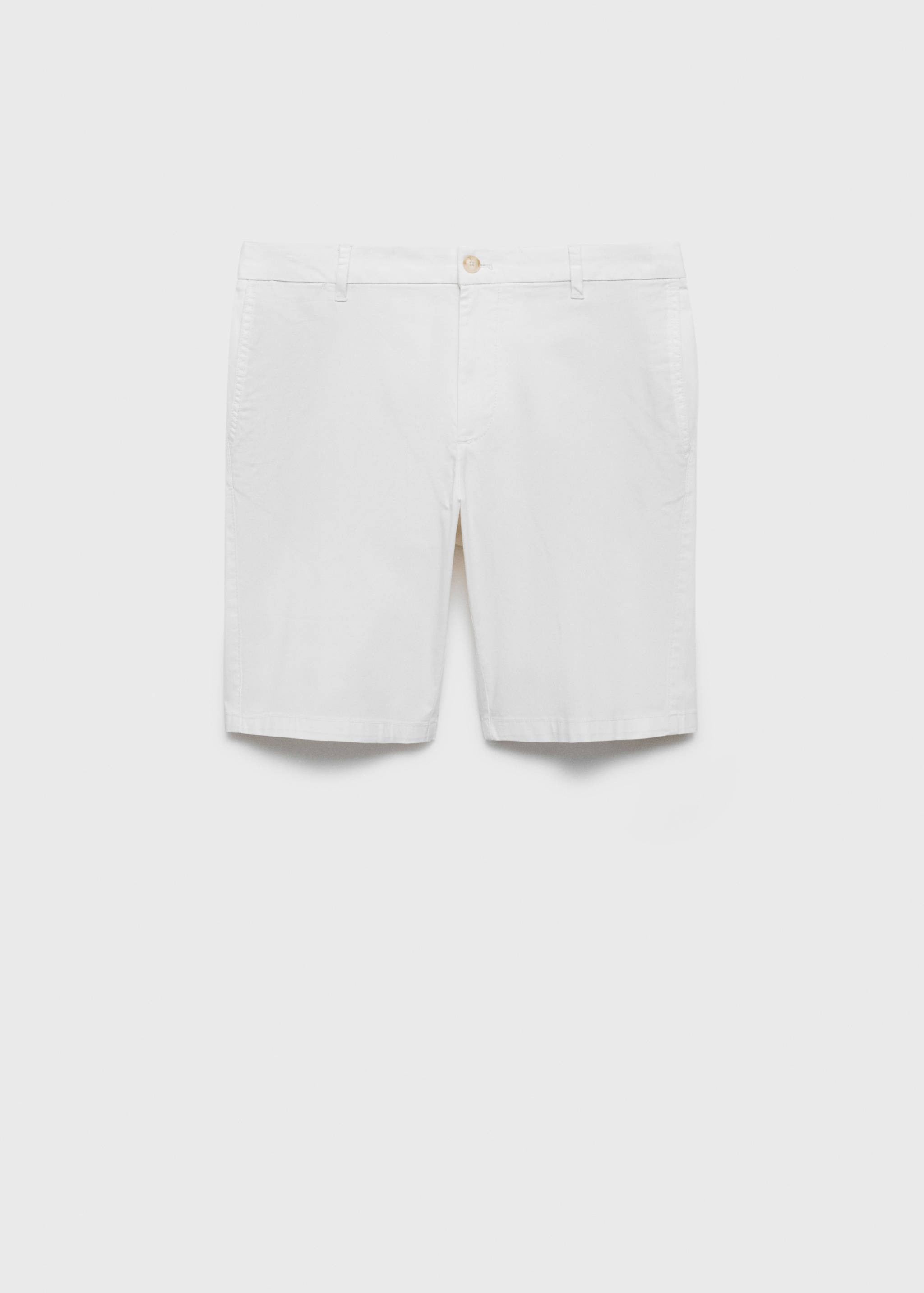 Katoenen chino slim-fit bermuda - Artikel zonder model