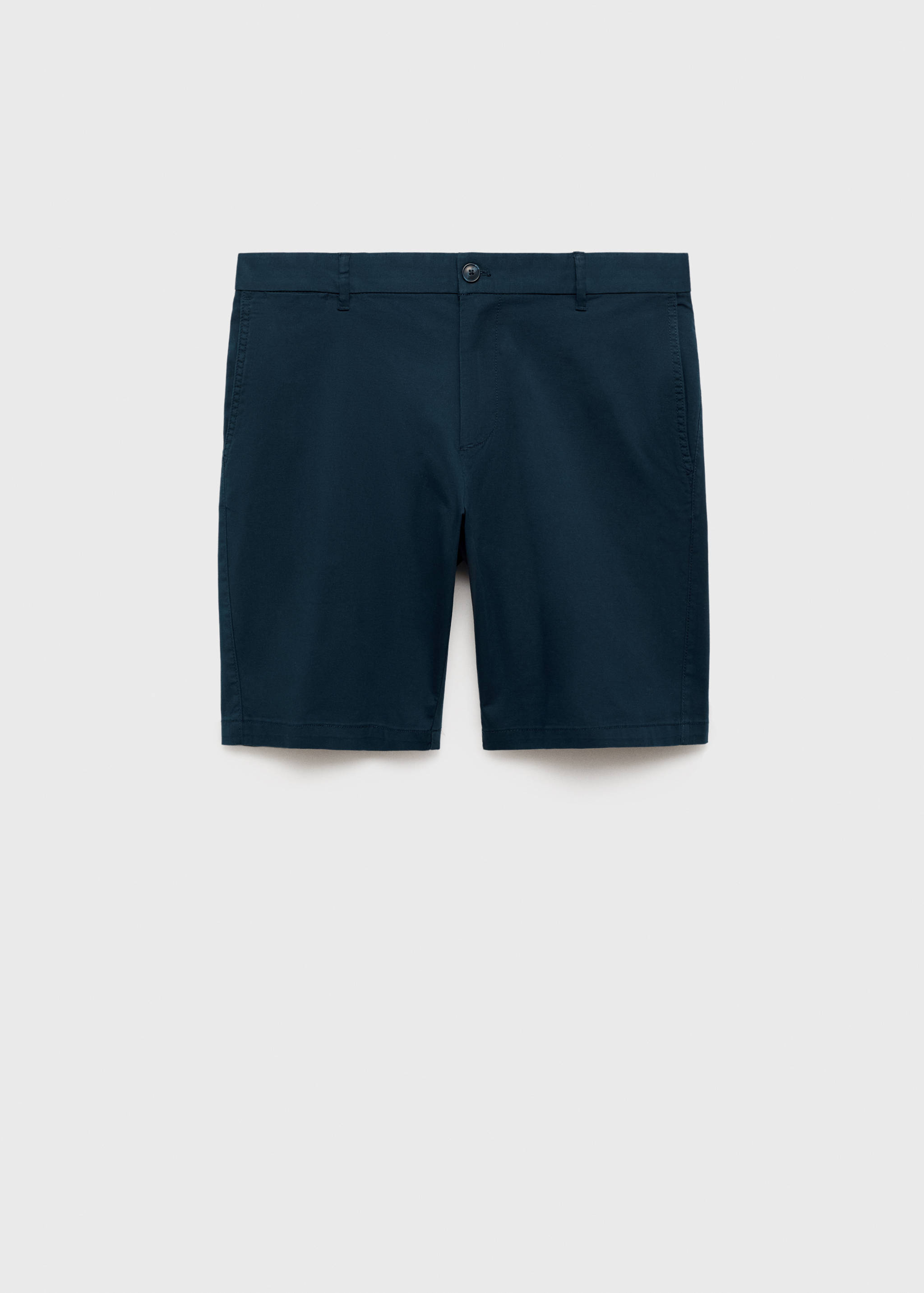 Katoenen chino slim-fit bermuda - Artikel zonder model