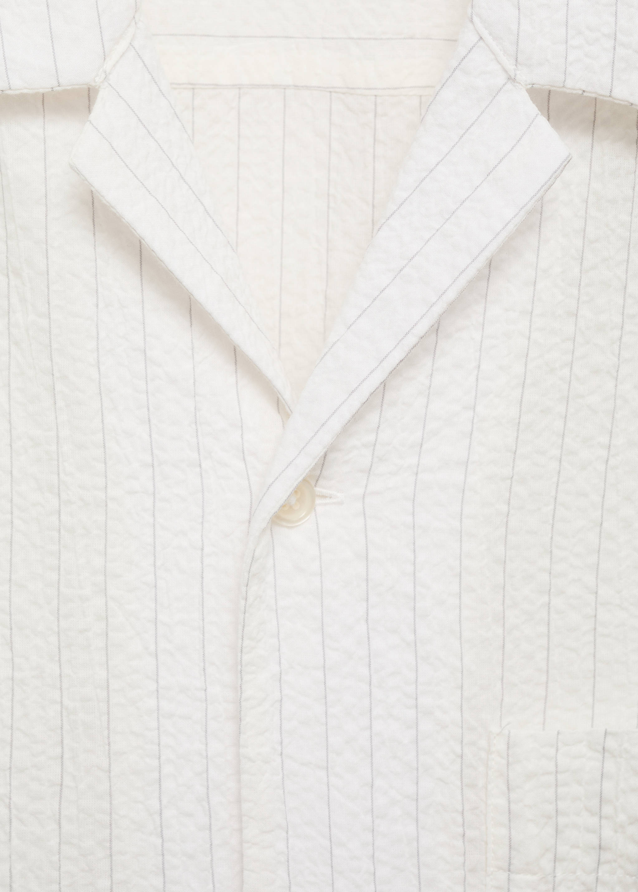 Chemise rayures tennis effet froissé - Détail de l'article 8