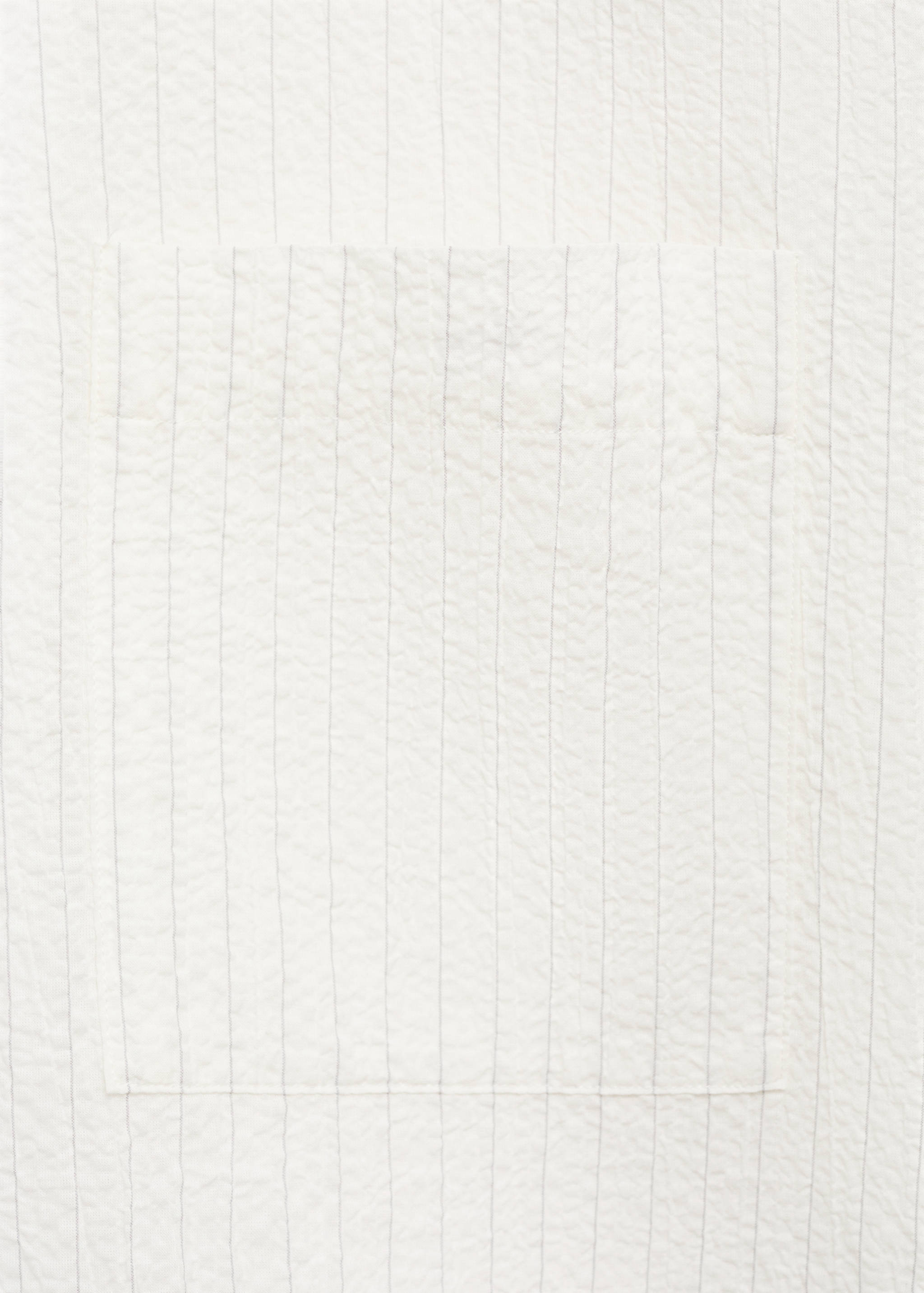 Chemise rayures tennis effet froissé - Détail de l'article 0