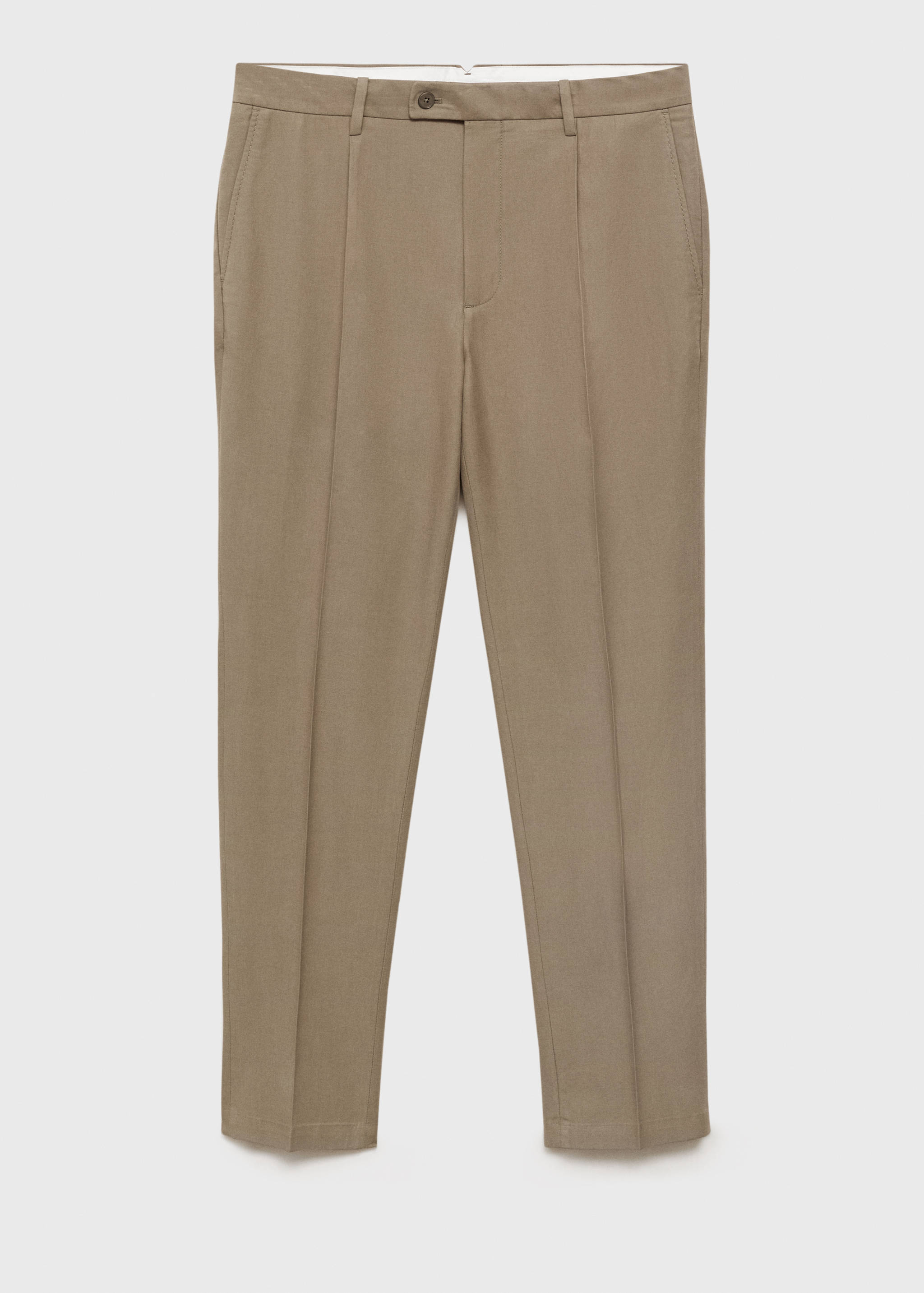 Pantalons cotó tapered crop - Article sense model