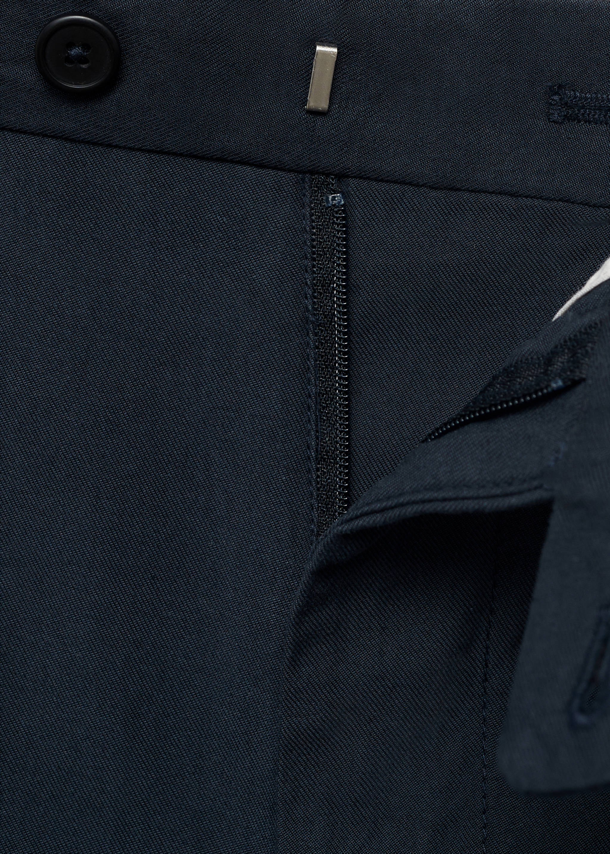 Pantalons cotó tapered crop - Detall de l'article 0