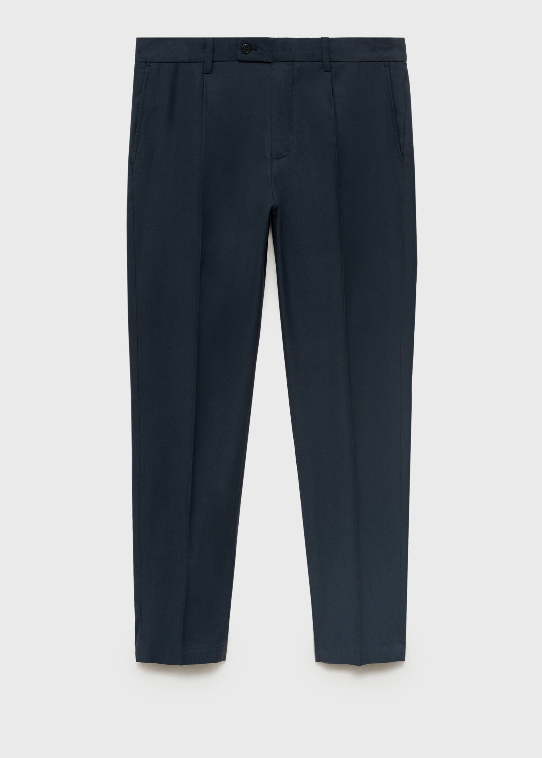 Pantalons cotó tapered crop - Article sense model