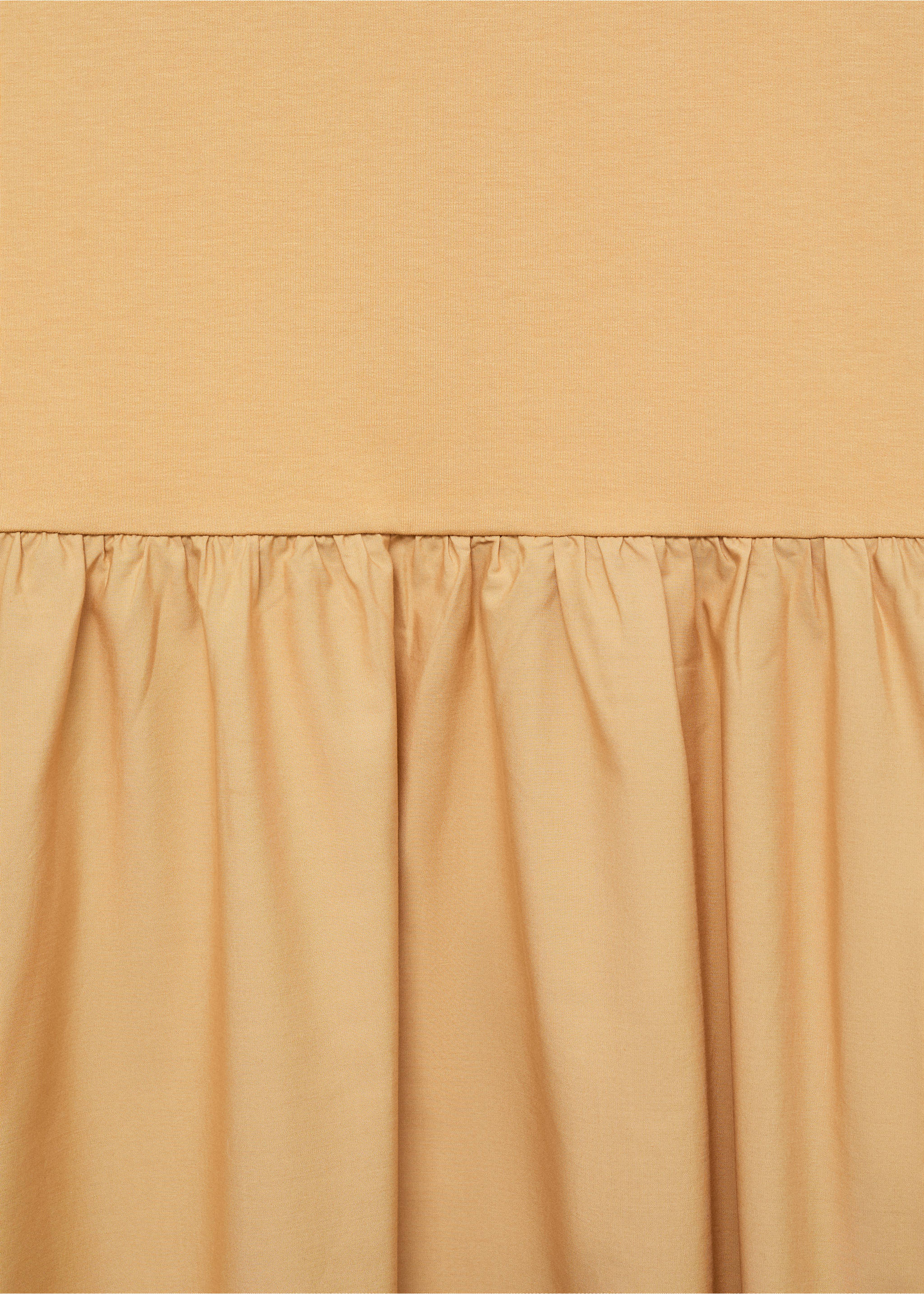 Midikleid aus Mischgewebe - Detail des Artikels 0, Mittelbraun. Ref: 17091150-00.