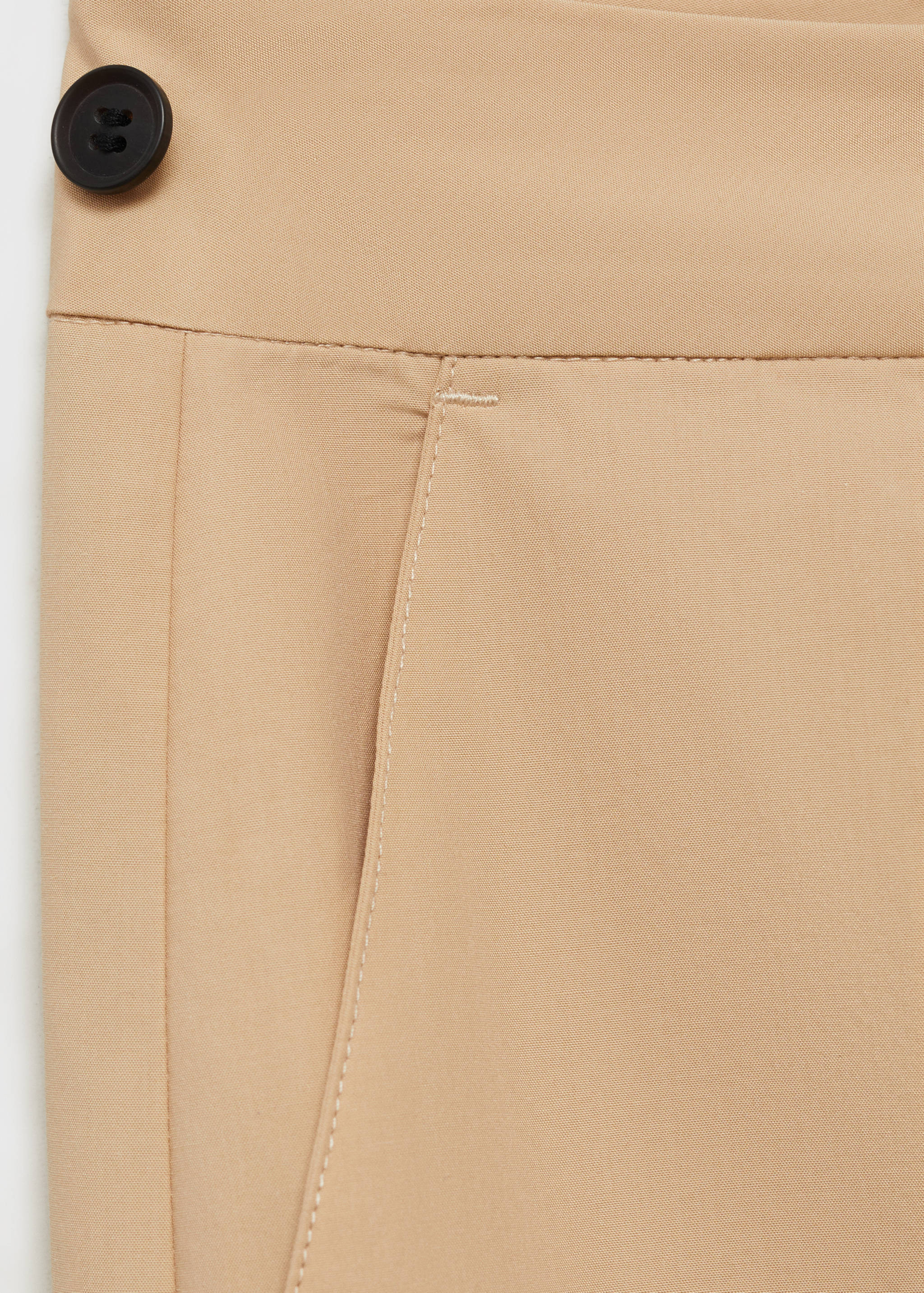 Straight-cut crop trousers - Details of the article 0