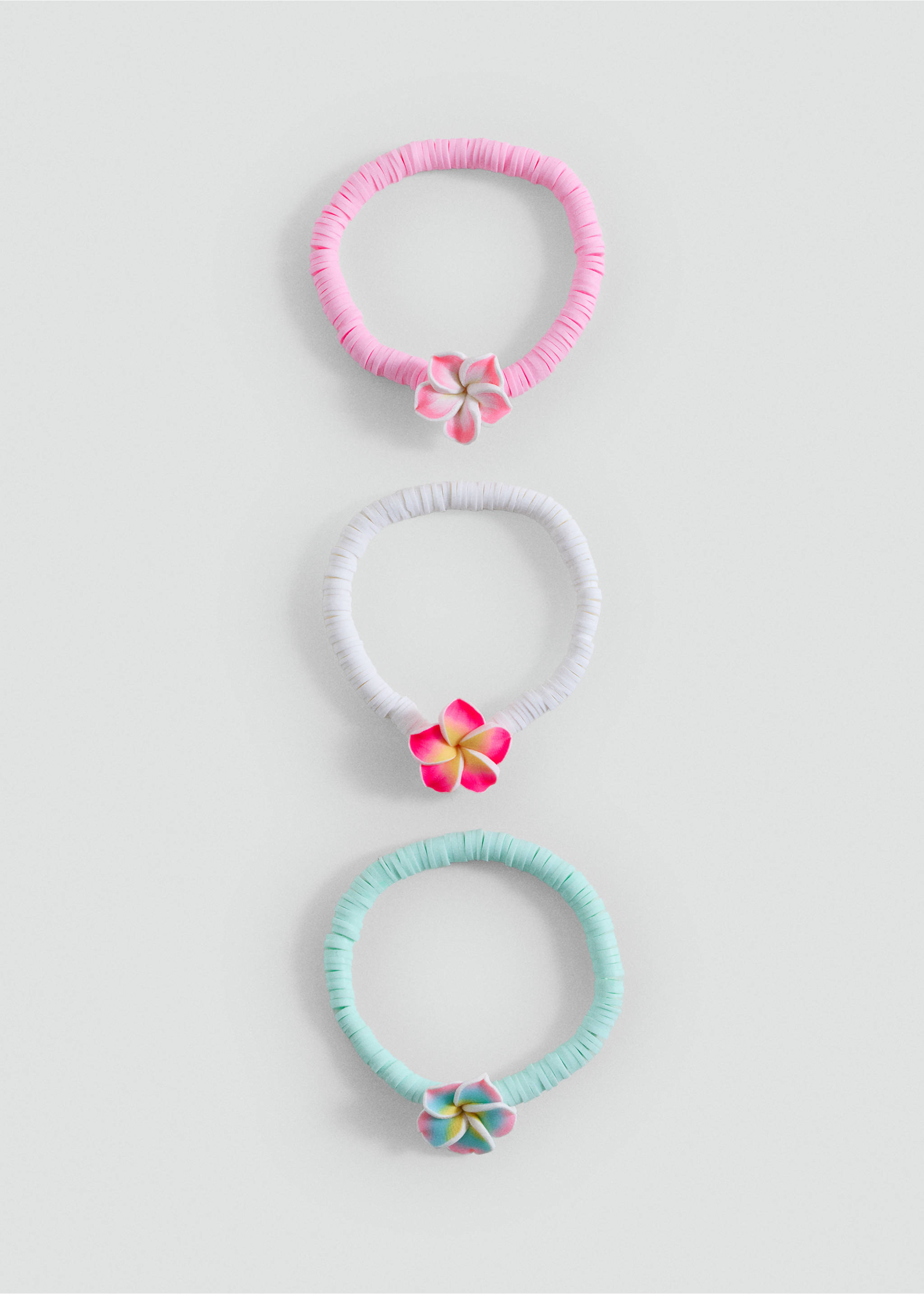Pack of 3 bracelets - Medium plane, Pink. Ref: 17091156-00.