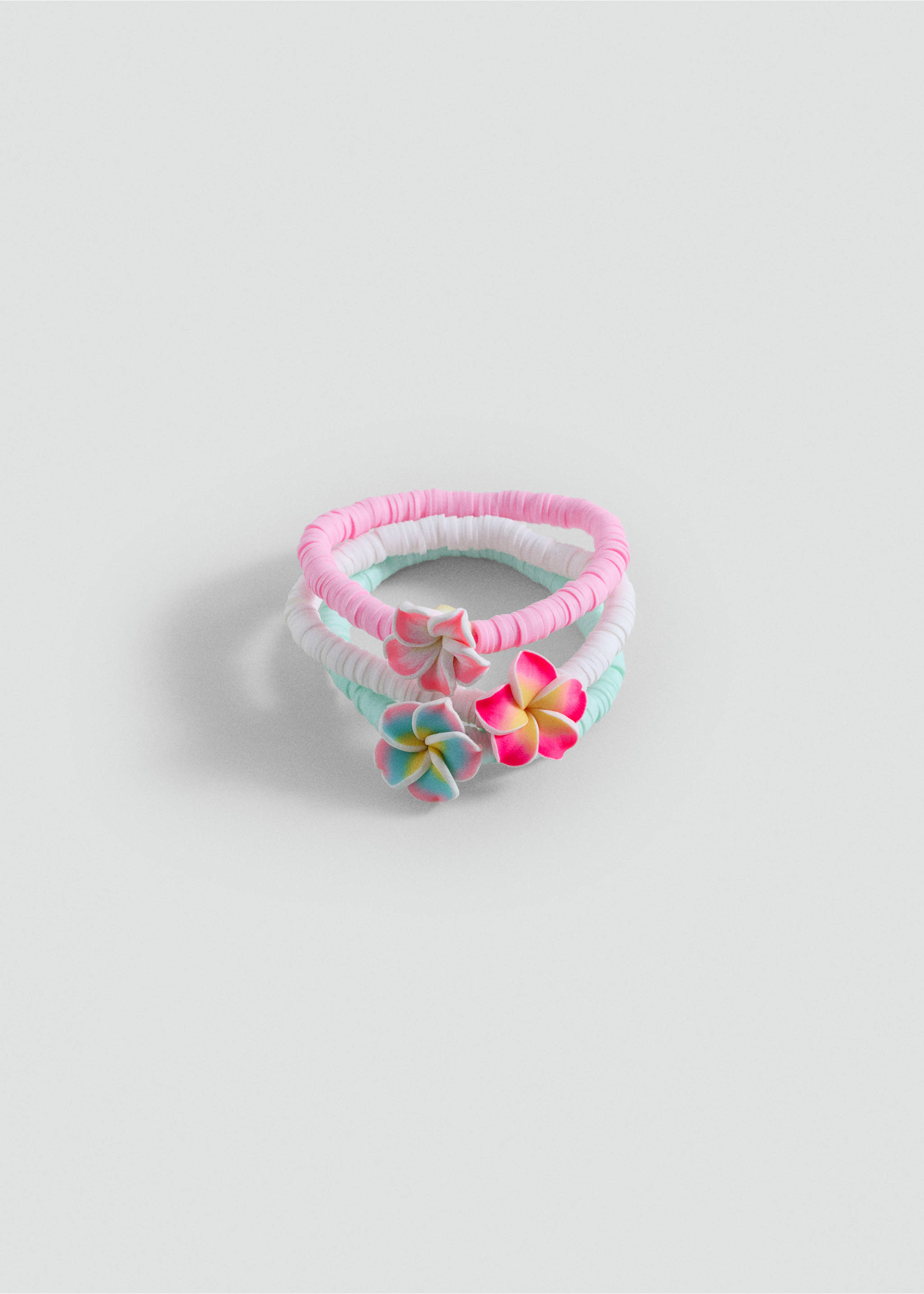 Pack of 3 bracelets - Article without model, Pink. Ref: 17091156-00.