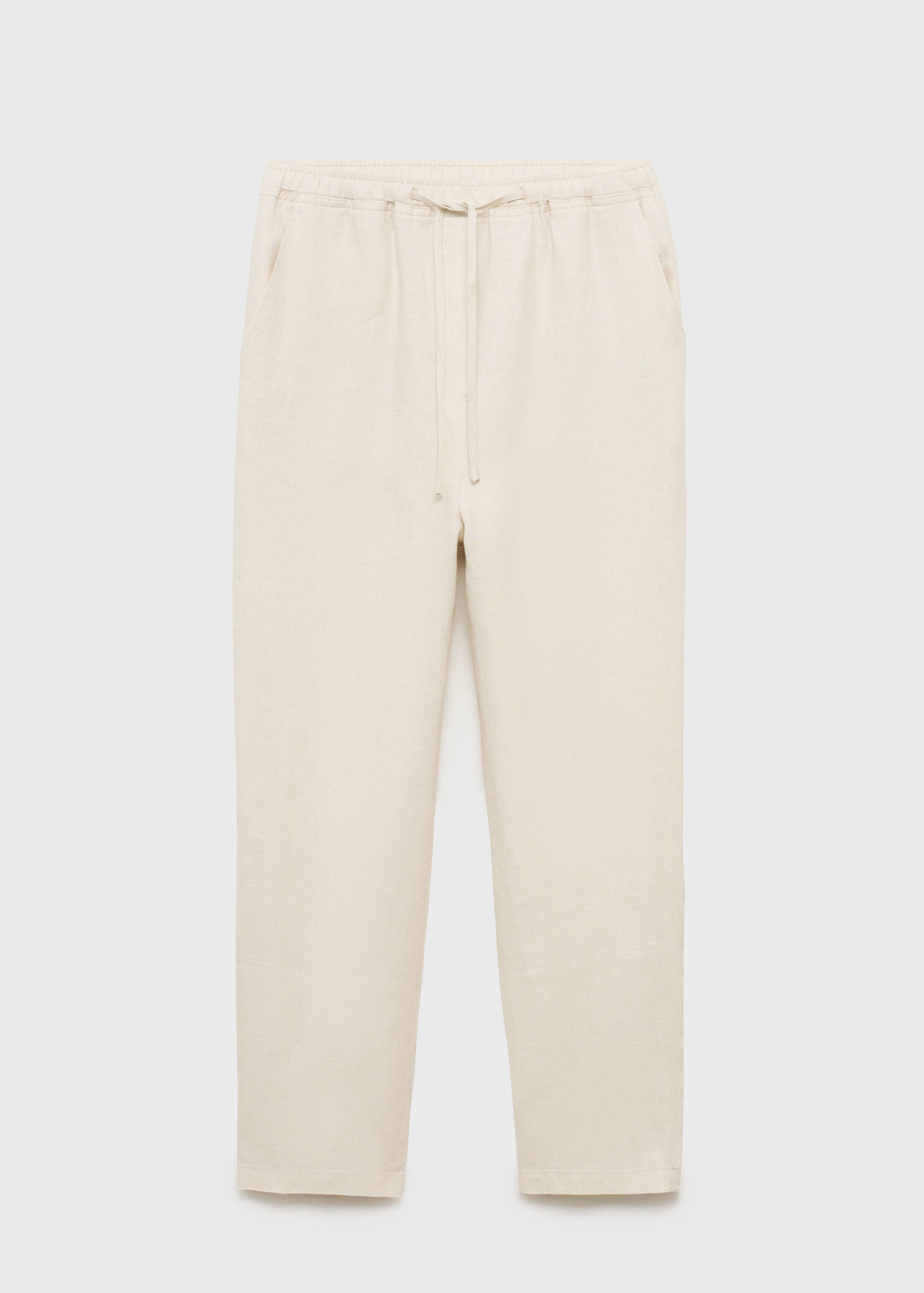 Pantalon lin cordon - Article sans modèle
