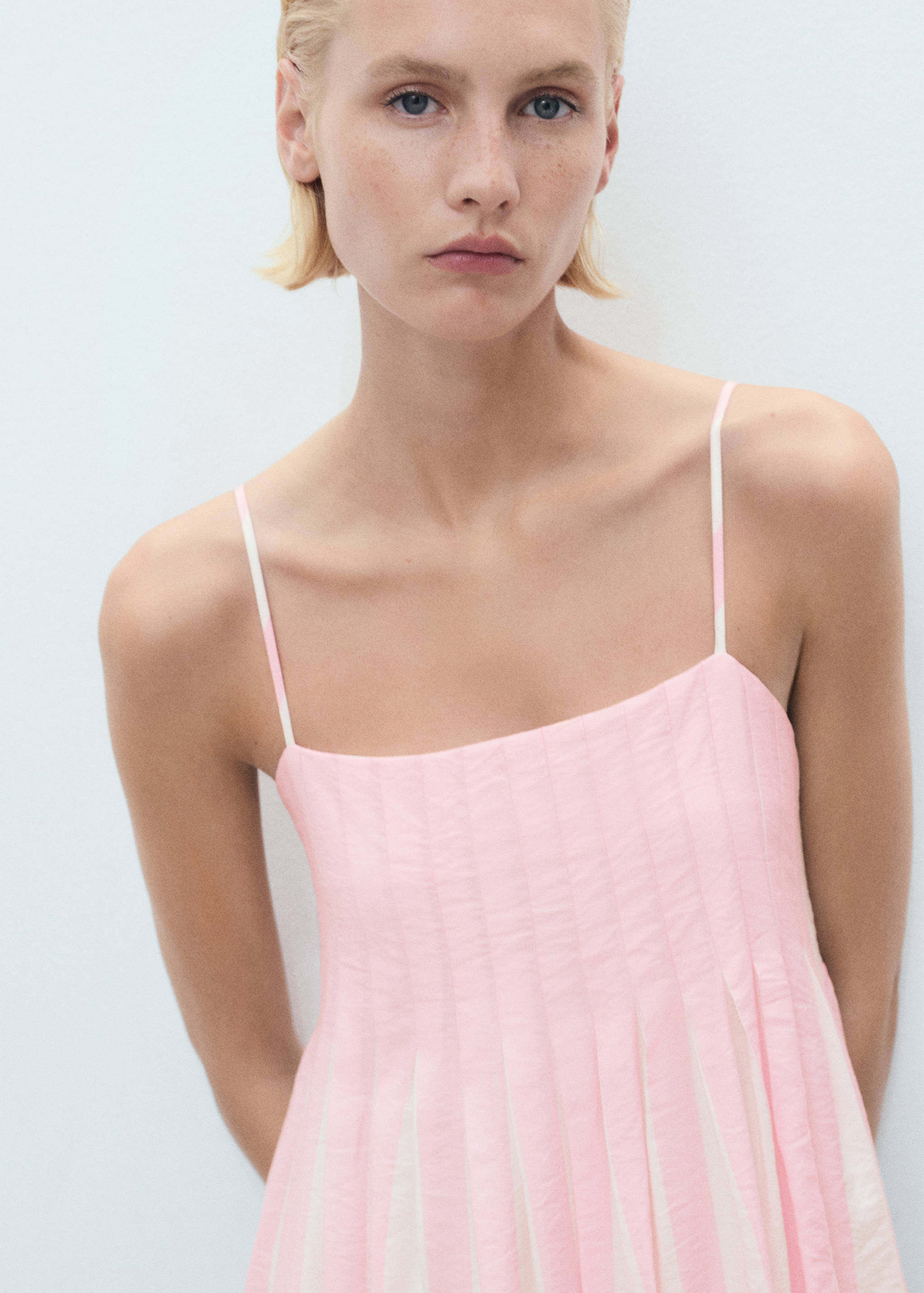 strapless open back dress Fern Striped Button Down Dress  RubyClaire Boutique