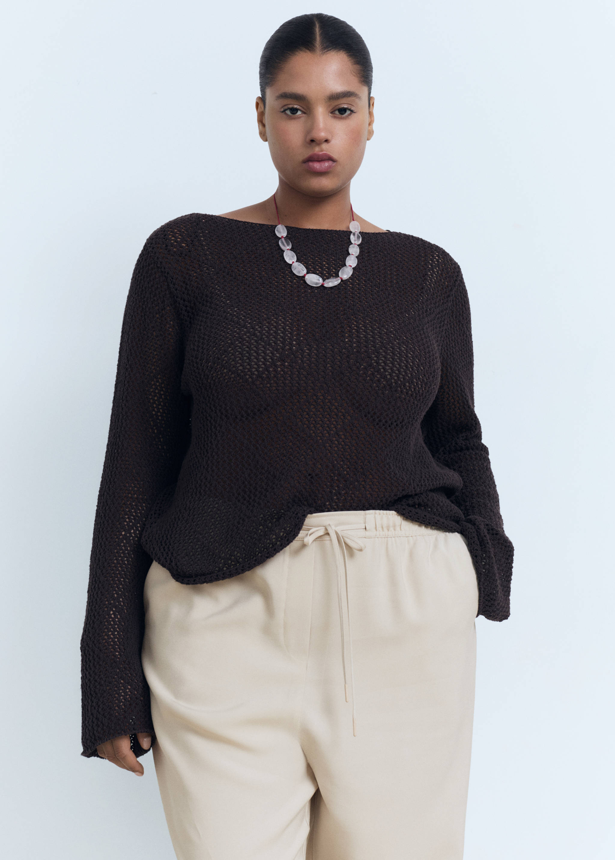 Fließende Hose mit Kordel - Detail des Artikels 5