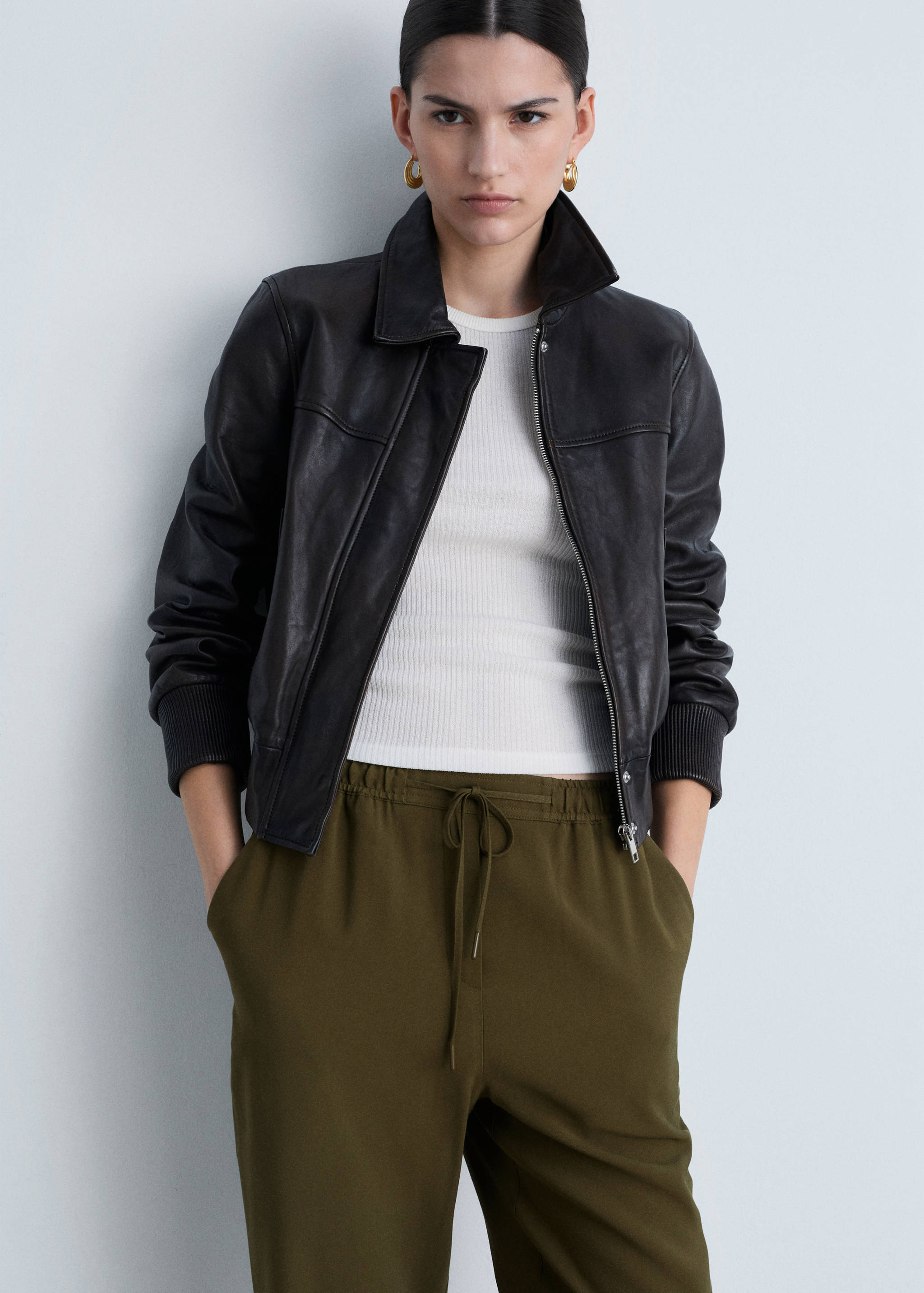 Fließende Hose mit Kordel - Detail des Artikels 1