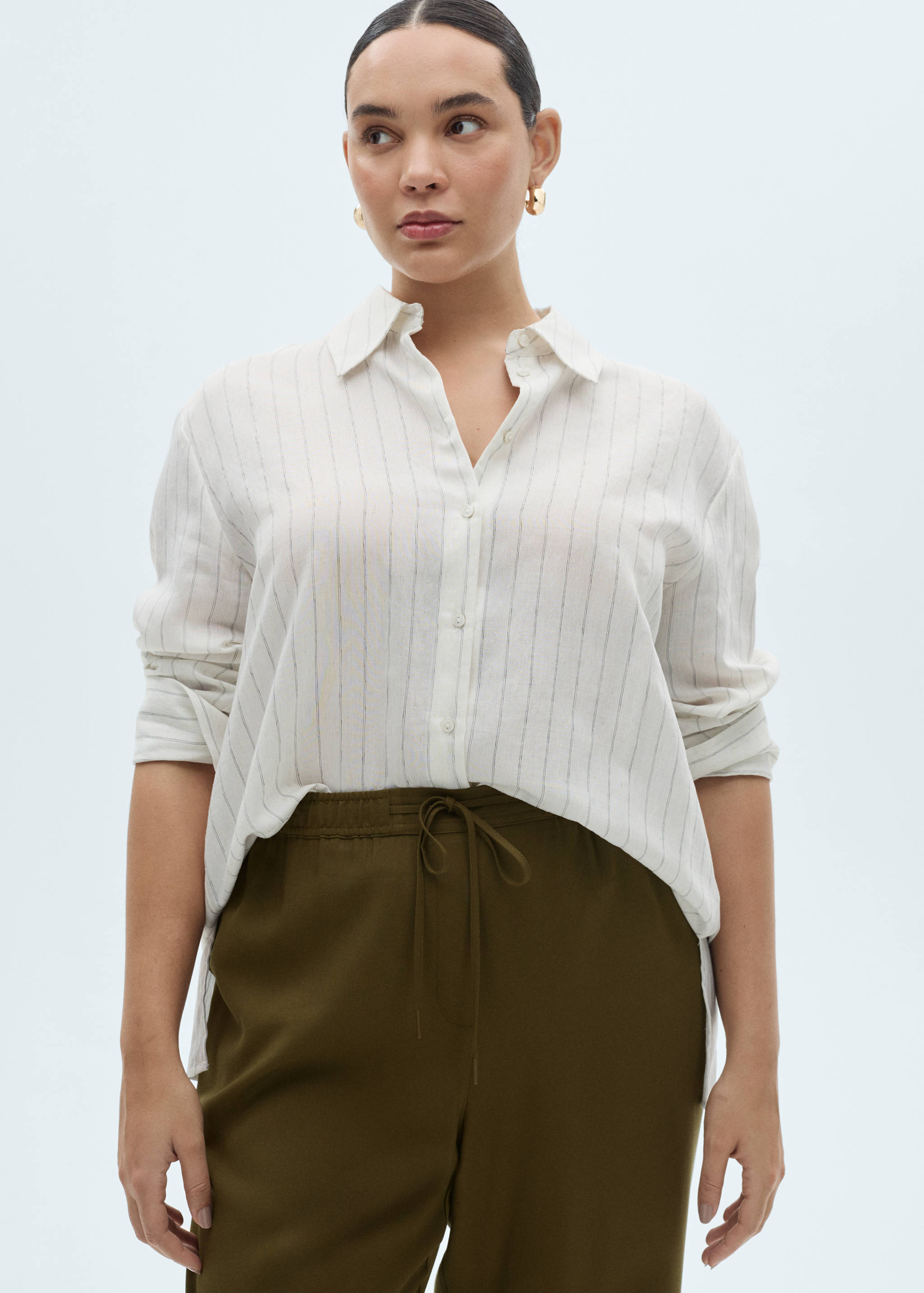 Fließende Hose mit Kordel - Detail des Artikels 4