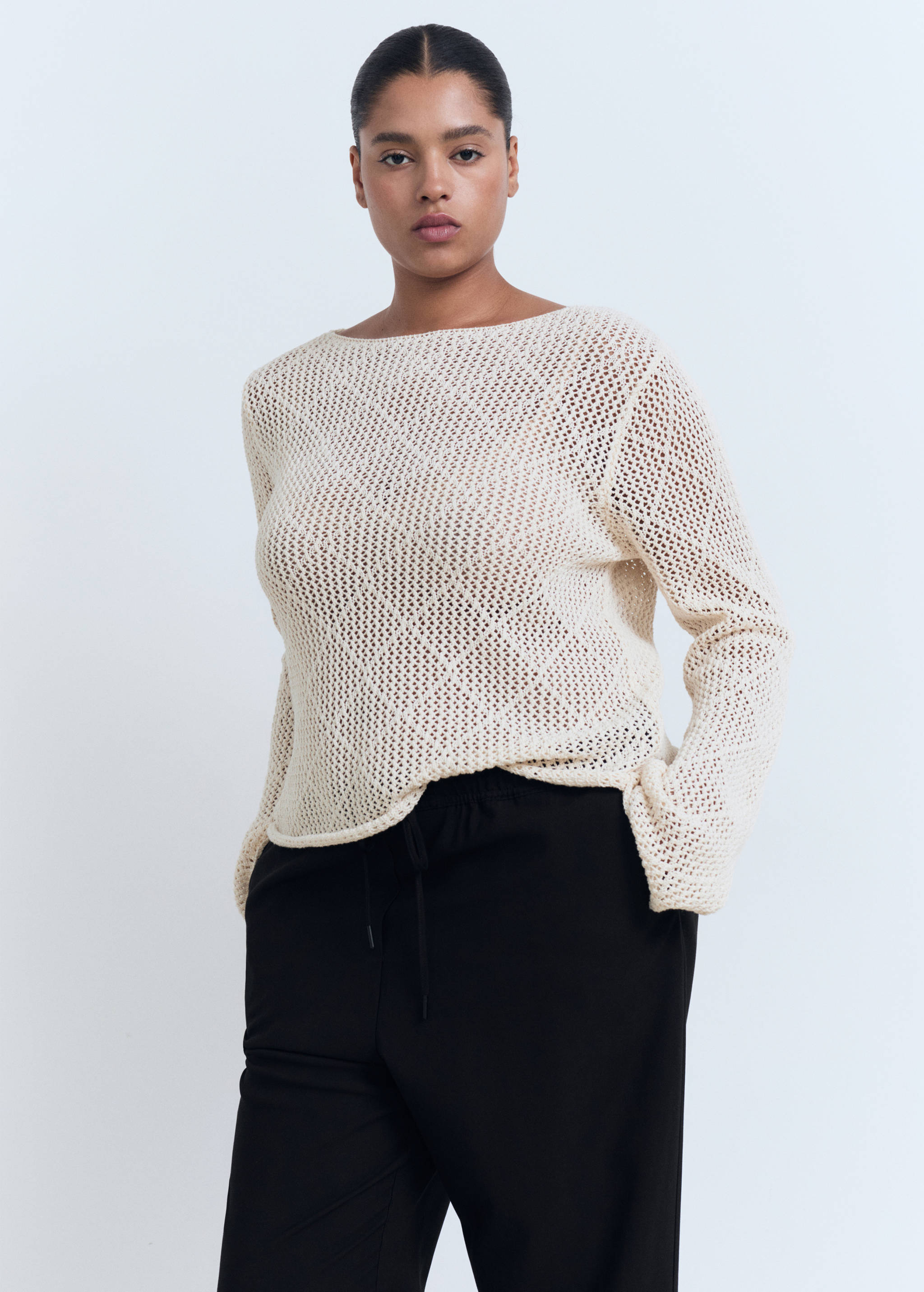 Fließende Hose mit Kordel - Detail des Artikels 5