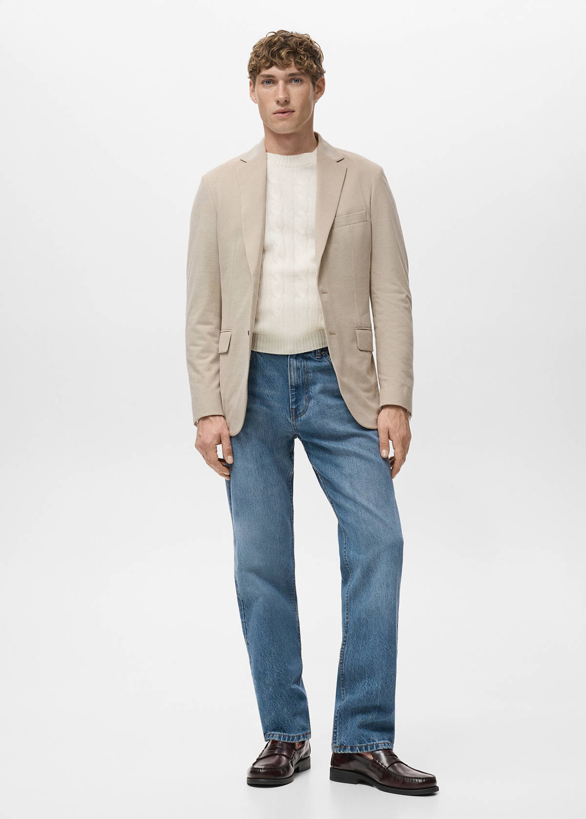 Verner slim-fit cotton jacket