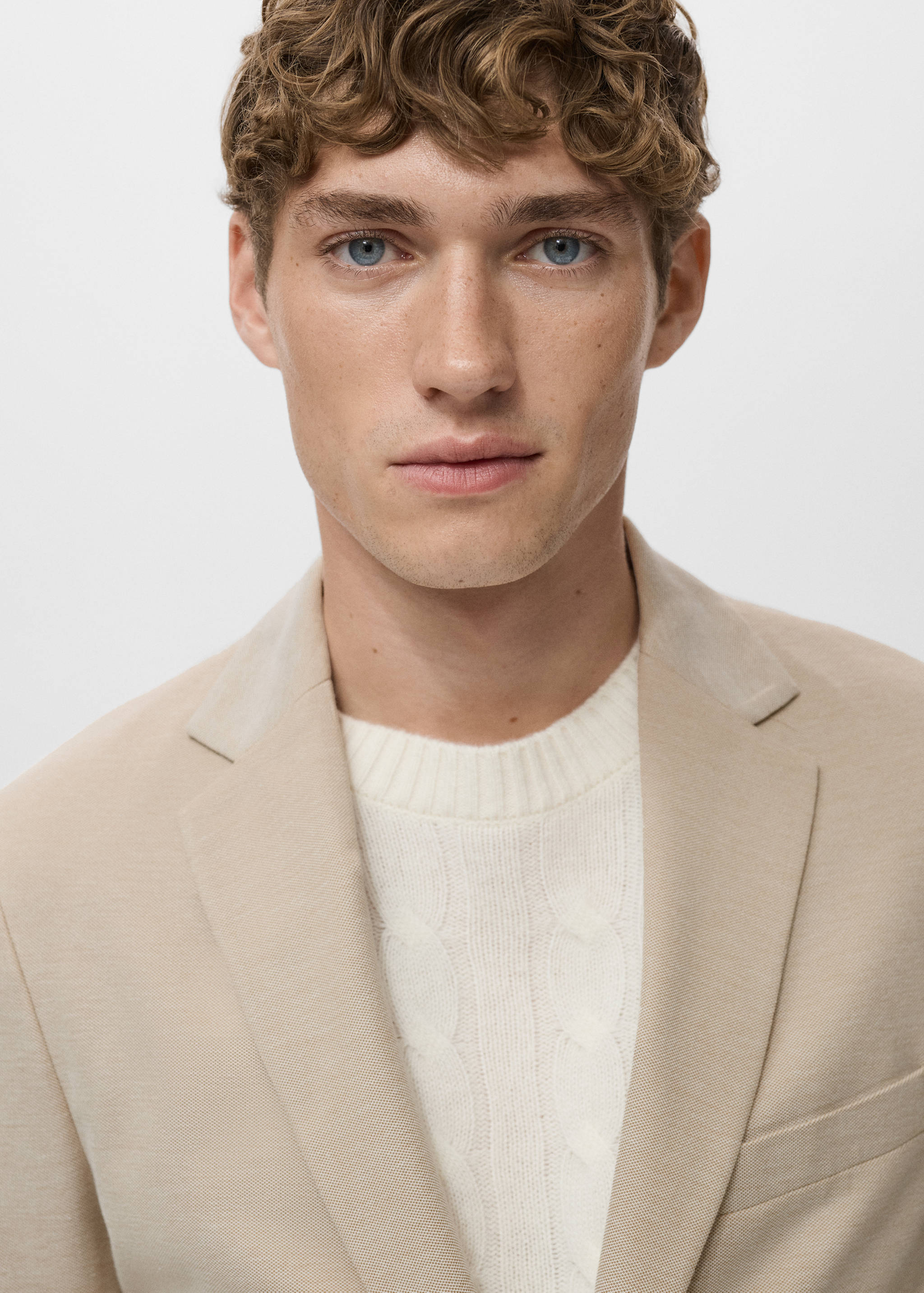 Verner slim-fit cotton jacket - Details of the article 1